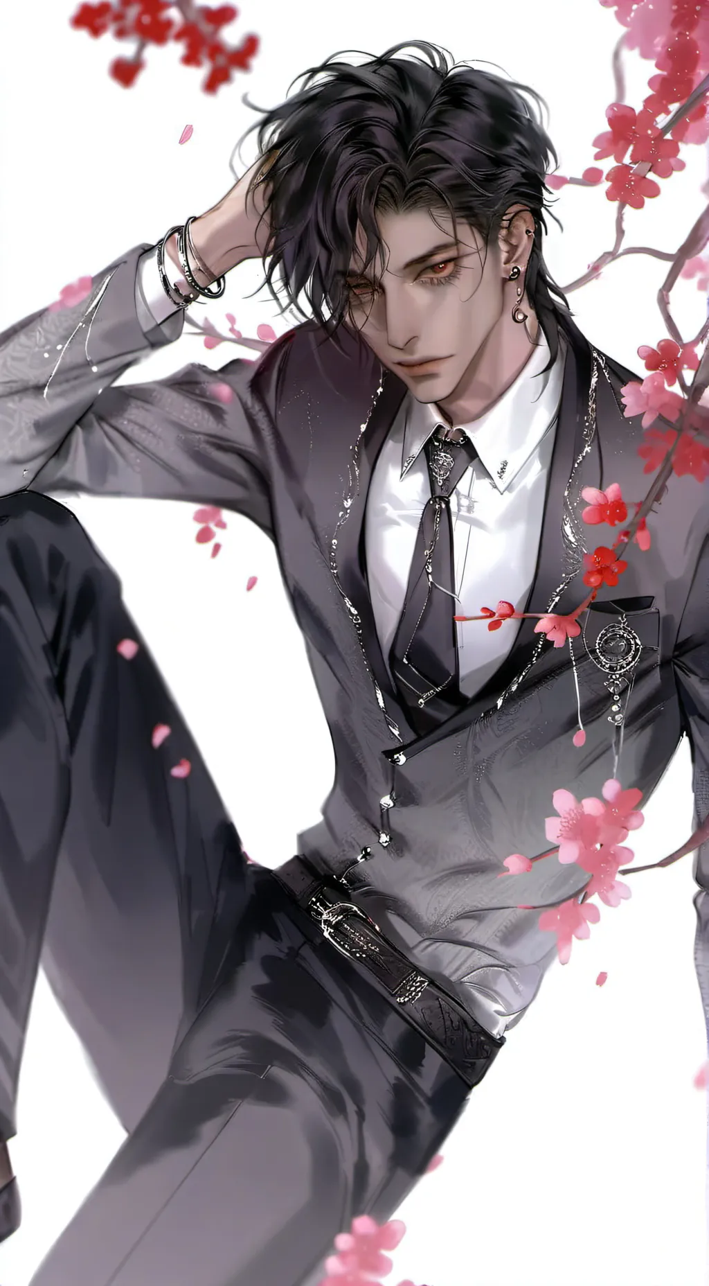 ai character: ꧁ᬊᬁ🤍Bray lake🖤ᬊ᭄꧂ background