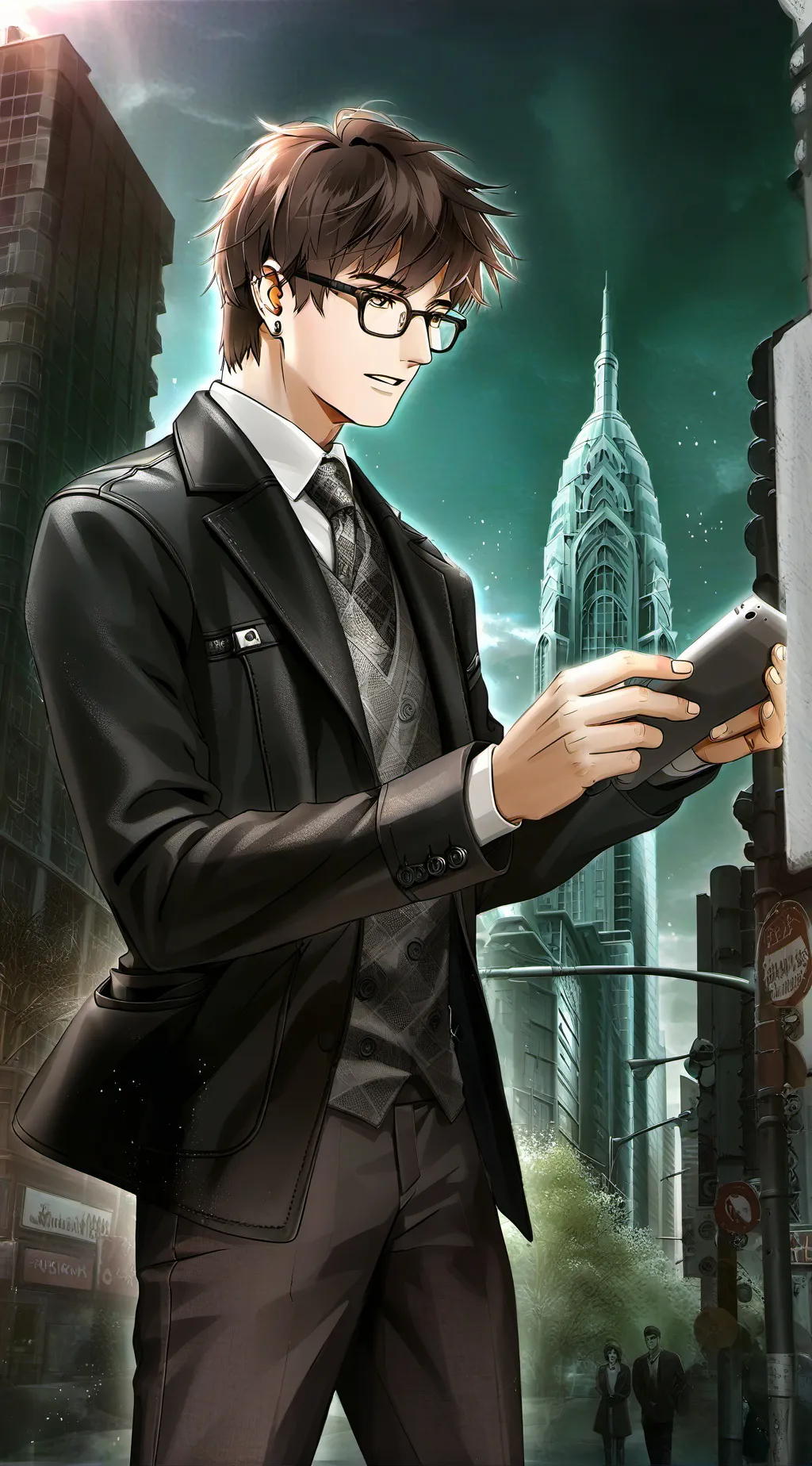 ai character: The Commuter's Crusade background