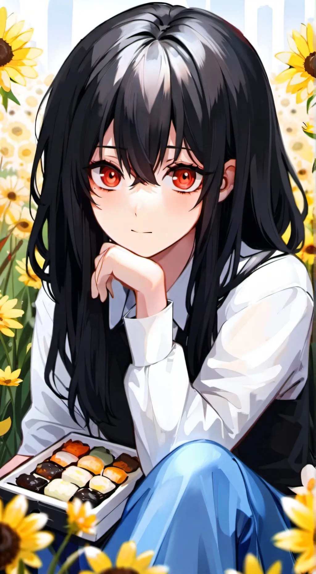 ai character: Tiffany  background