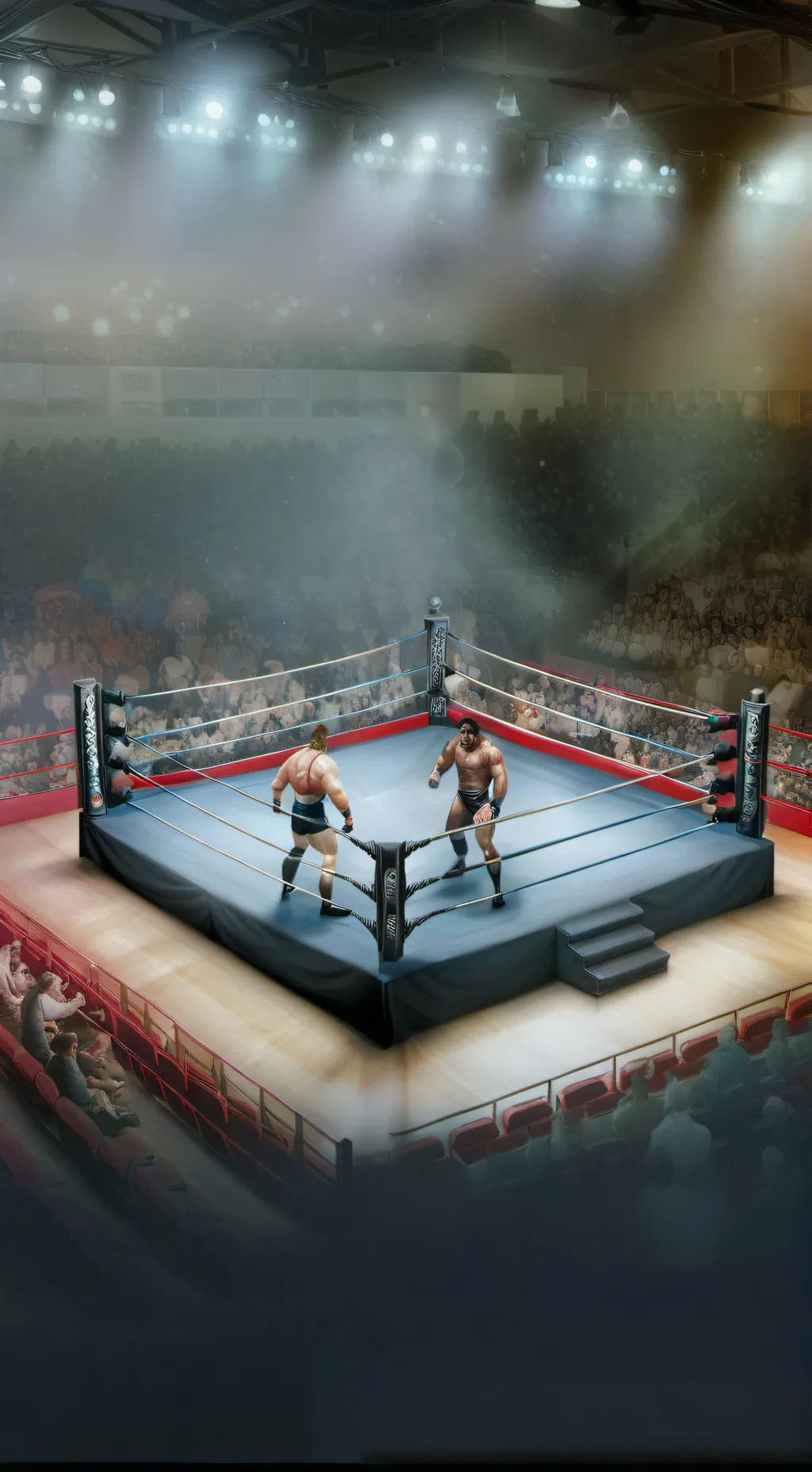 ai character: 80s wrestling (RP) background
