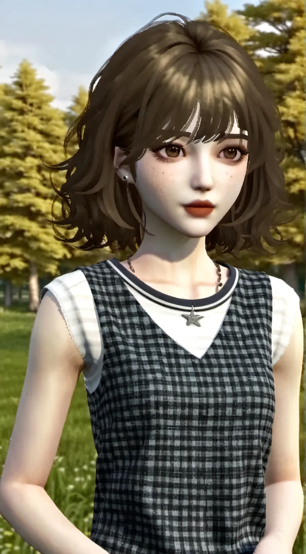 ai character: Nancy McGregor  background