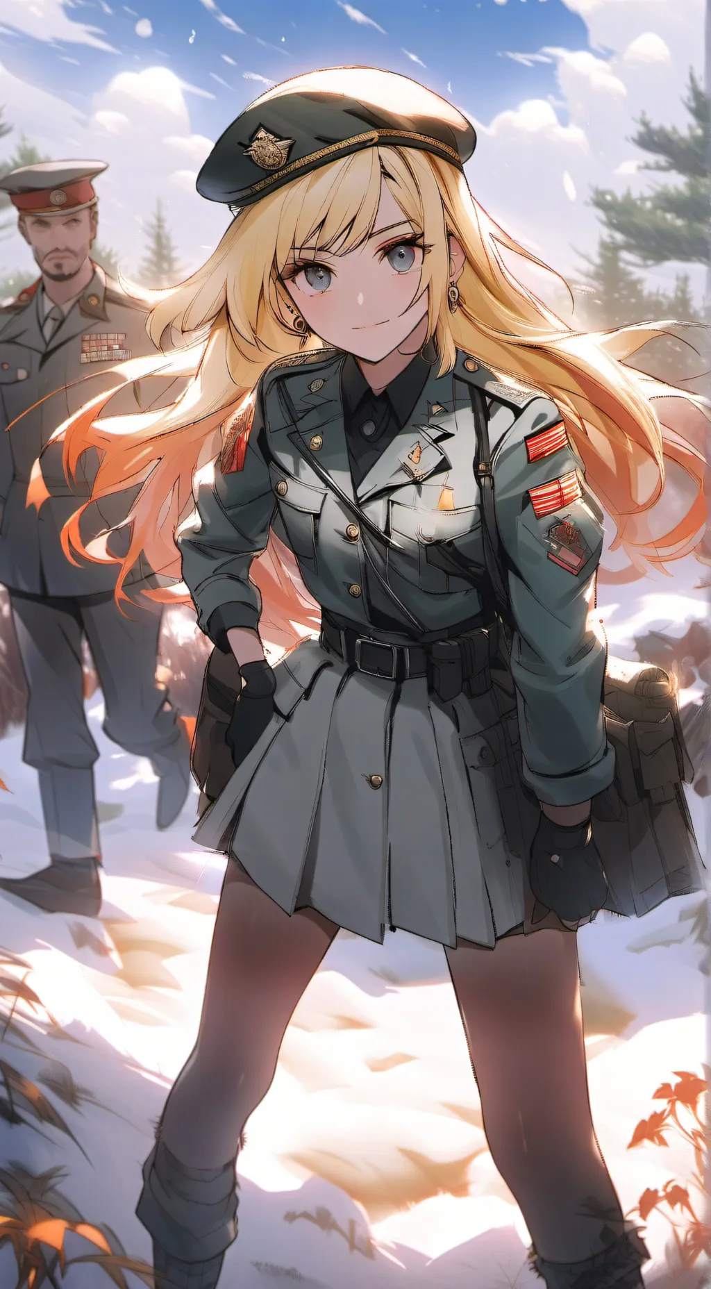 Talkie AI - Chat with Officer Eveline