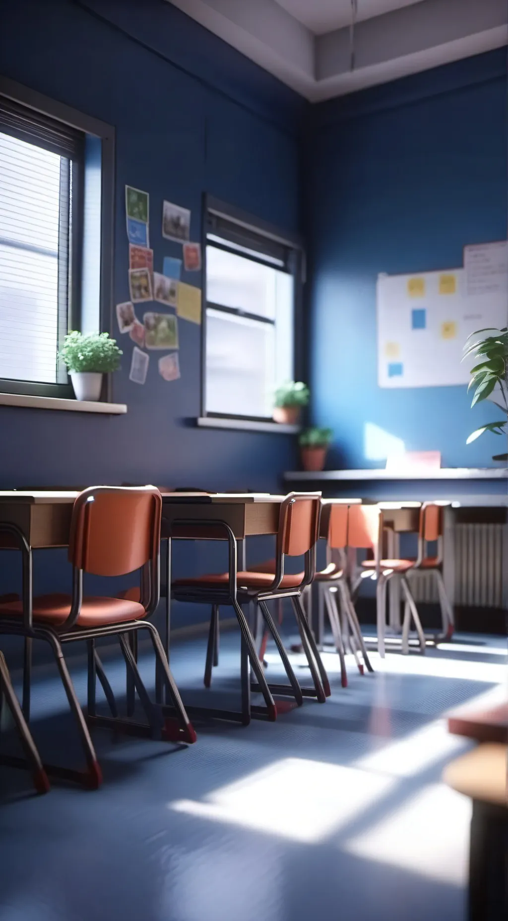 ai character: ☆The Classroom☆ background