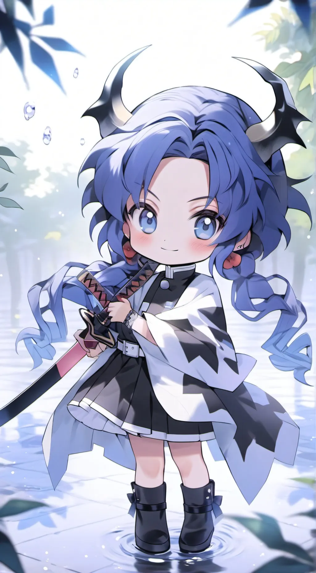 ai character: kny react to you  background