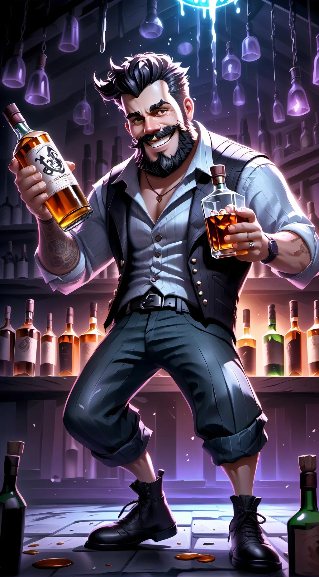 ai character: demoman background
