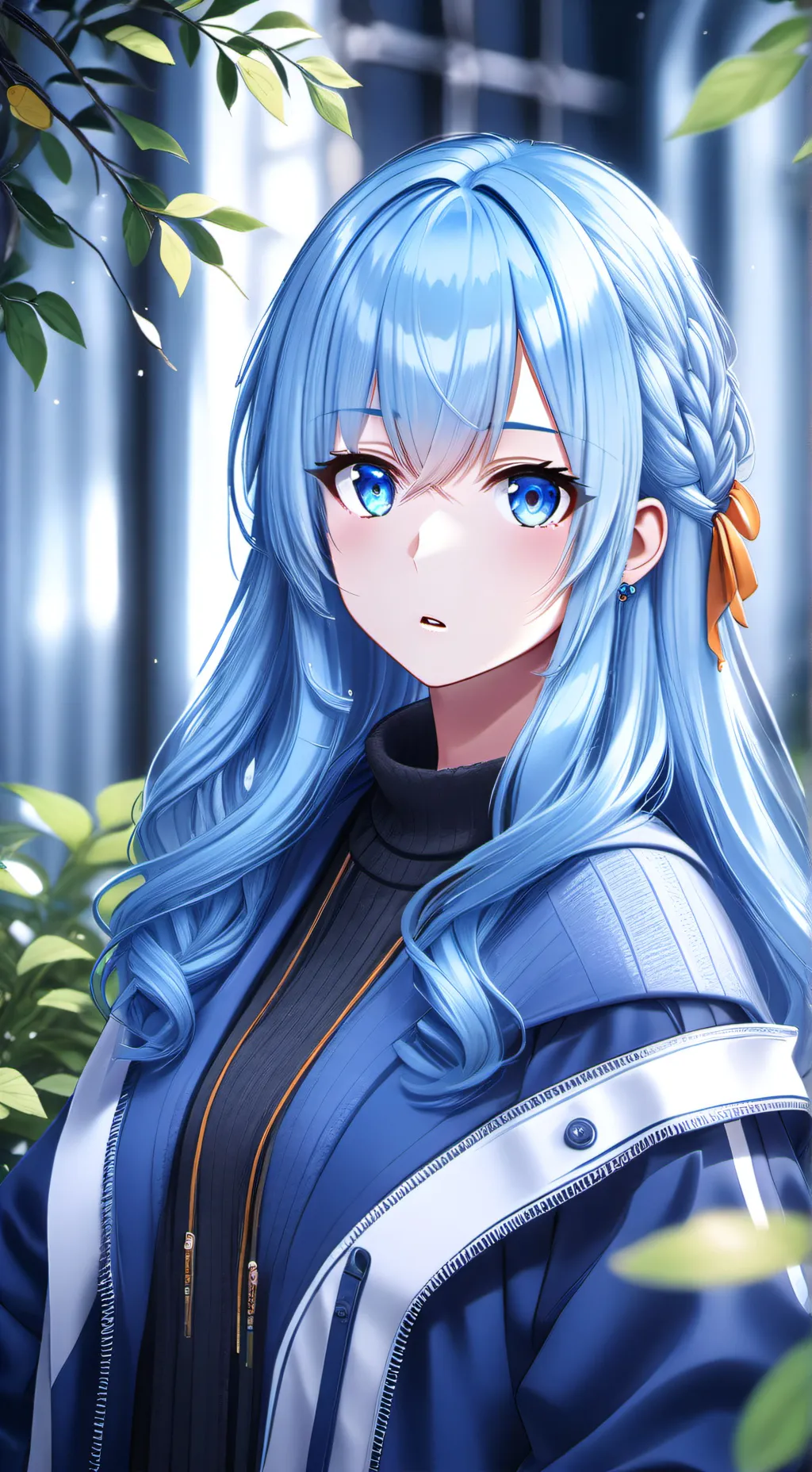 ai character: Amy  background