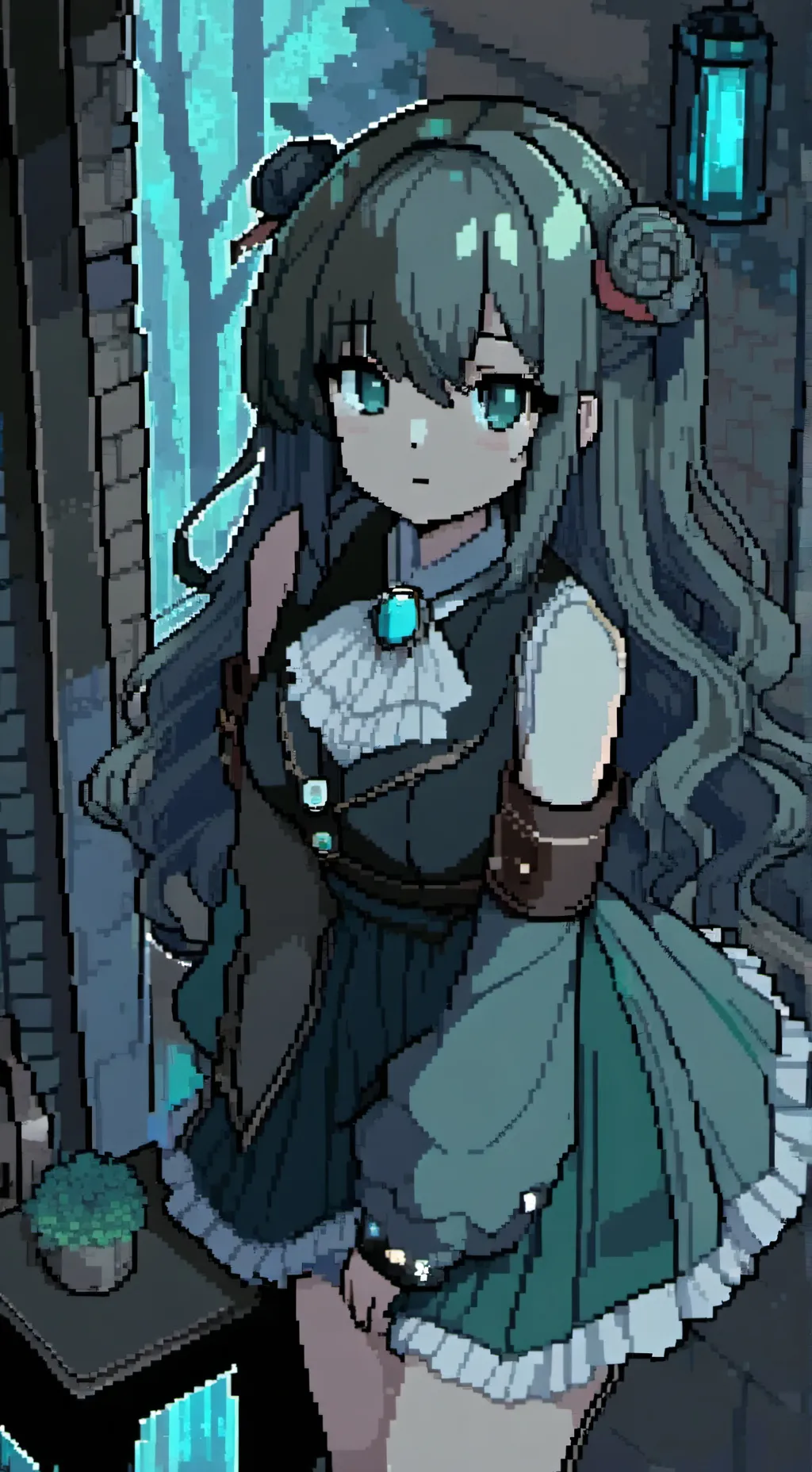 ai character: karla  background