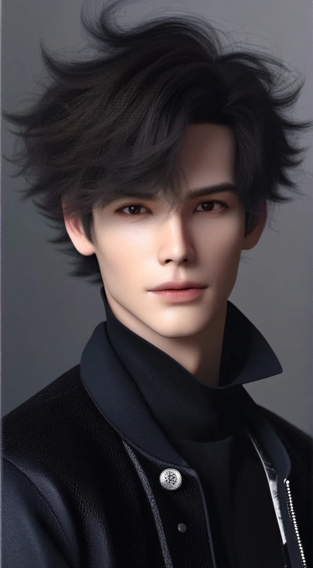 ai character: Leo background