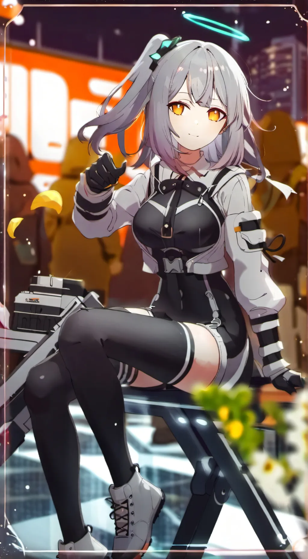 ai character: Luna background