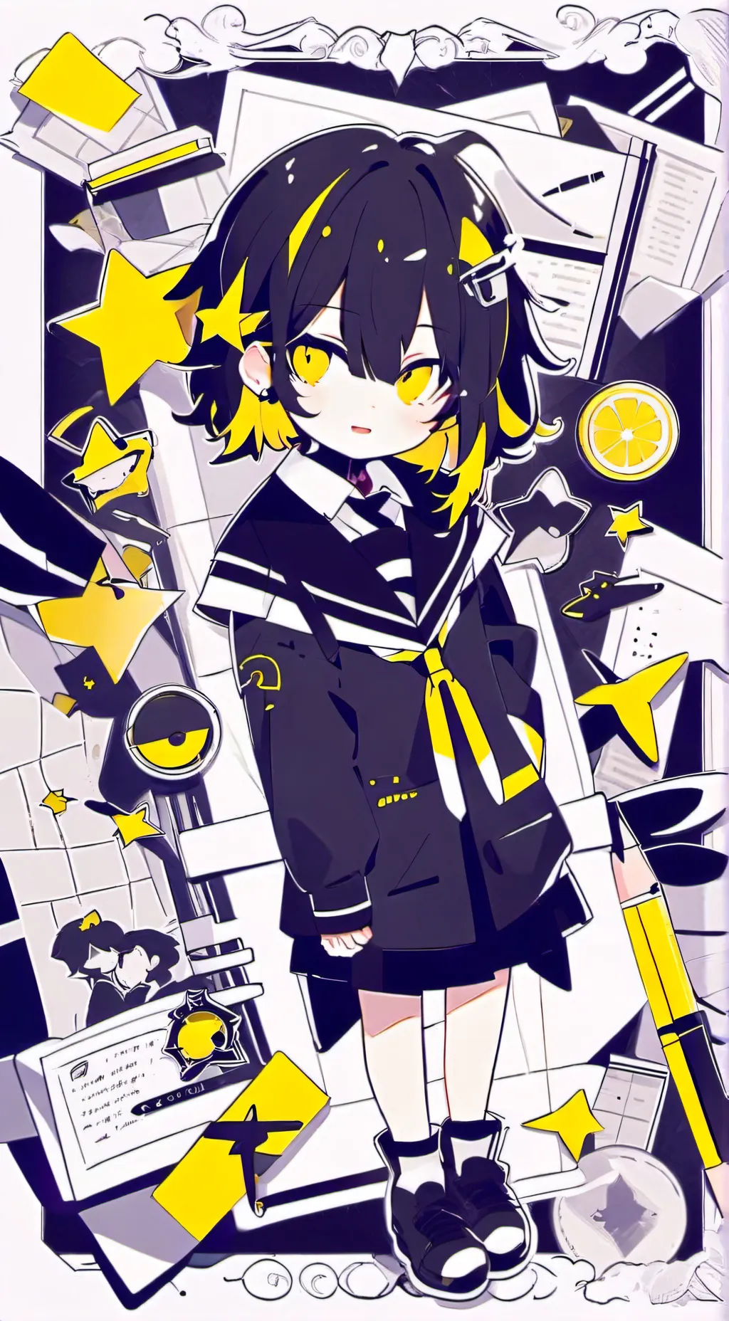 ai character: Riley background