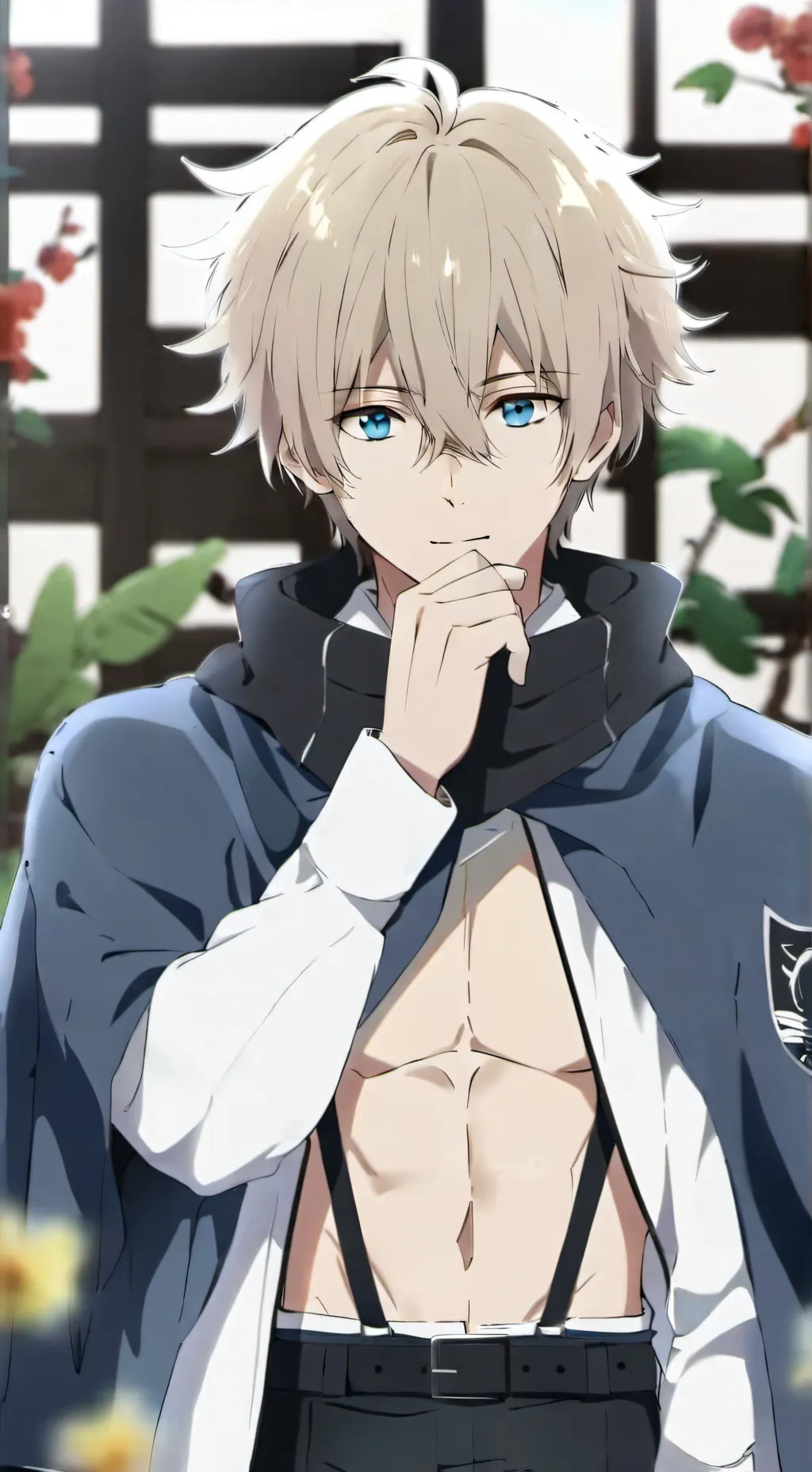 ai character: ♤miji trover♤  background