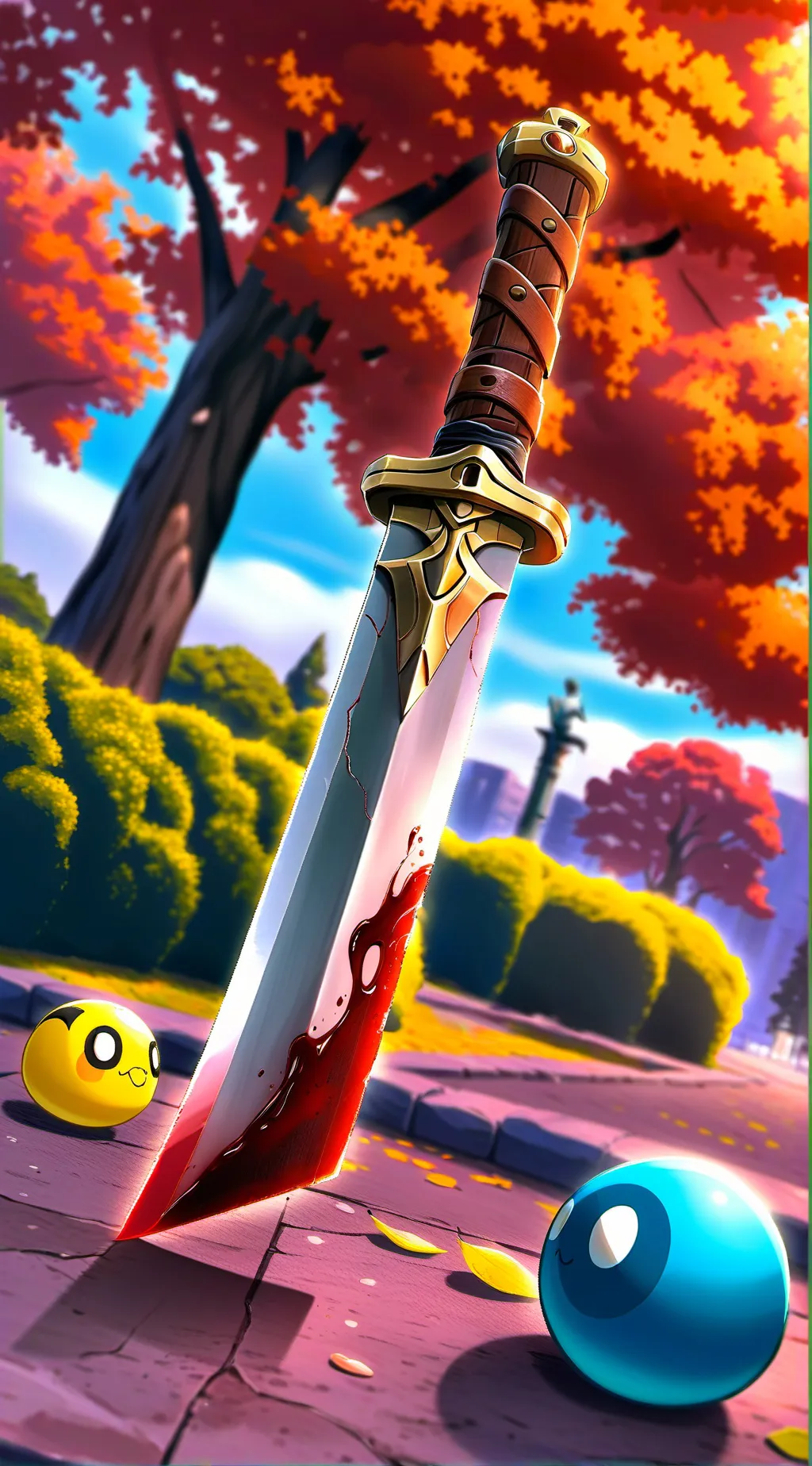 ai character: 🧊 -- Azure -- 🧊 background