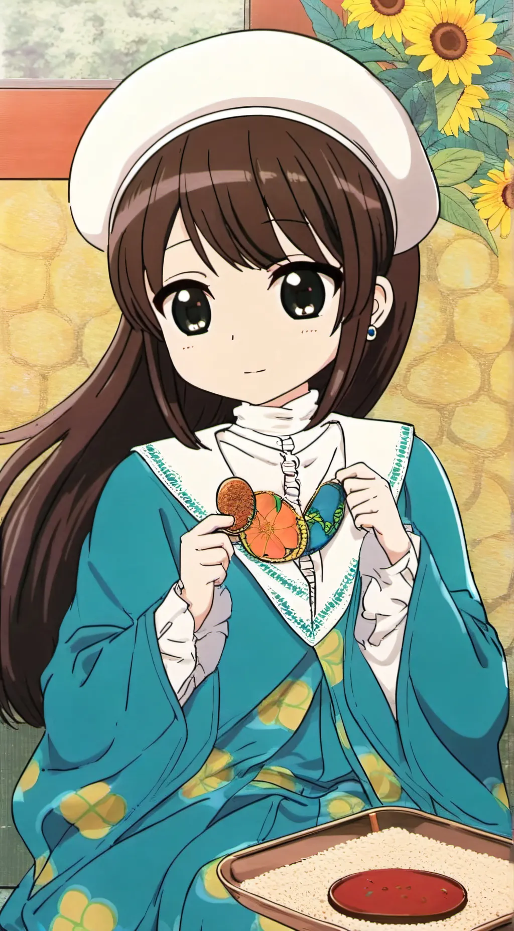 ai character: emma background