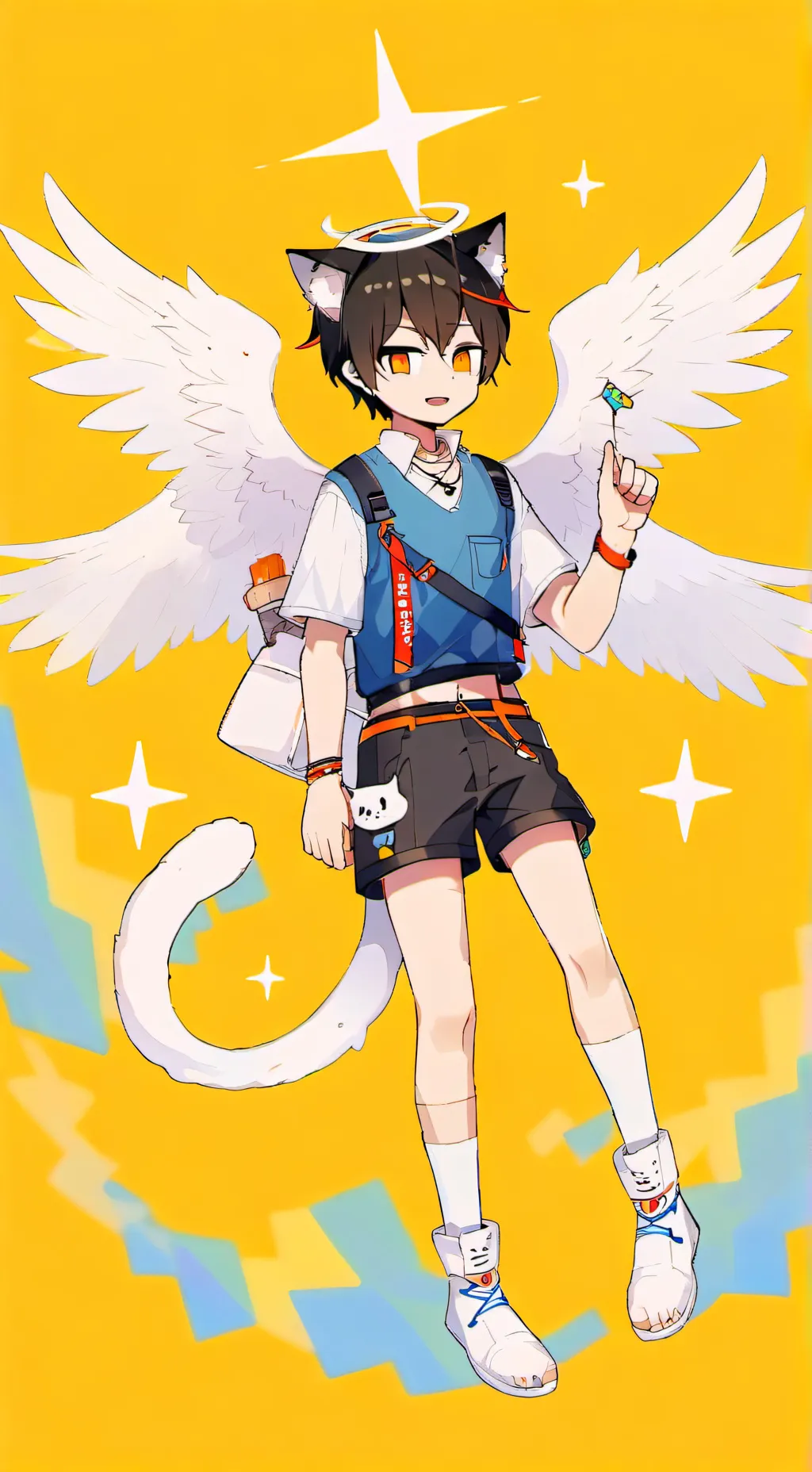 ai character: Peter Phoenix  background