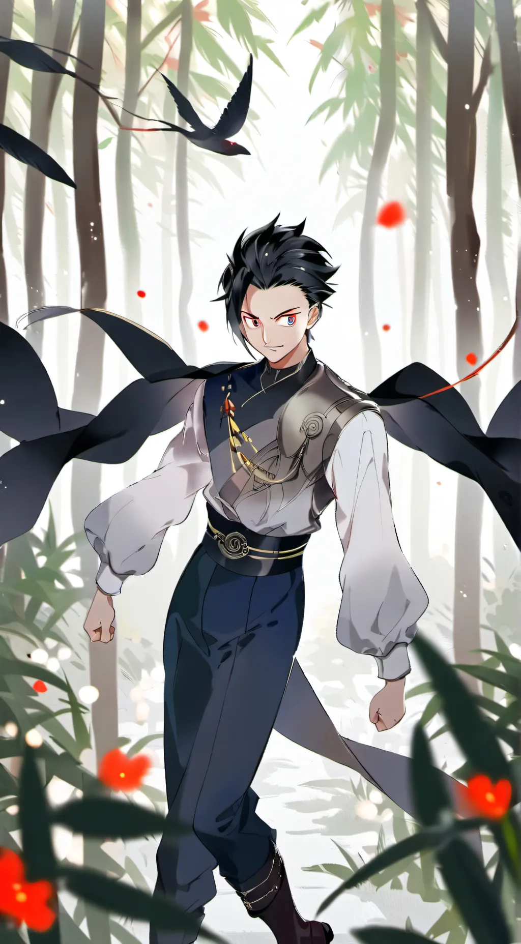 ai character: Mha pick me background
