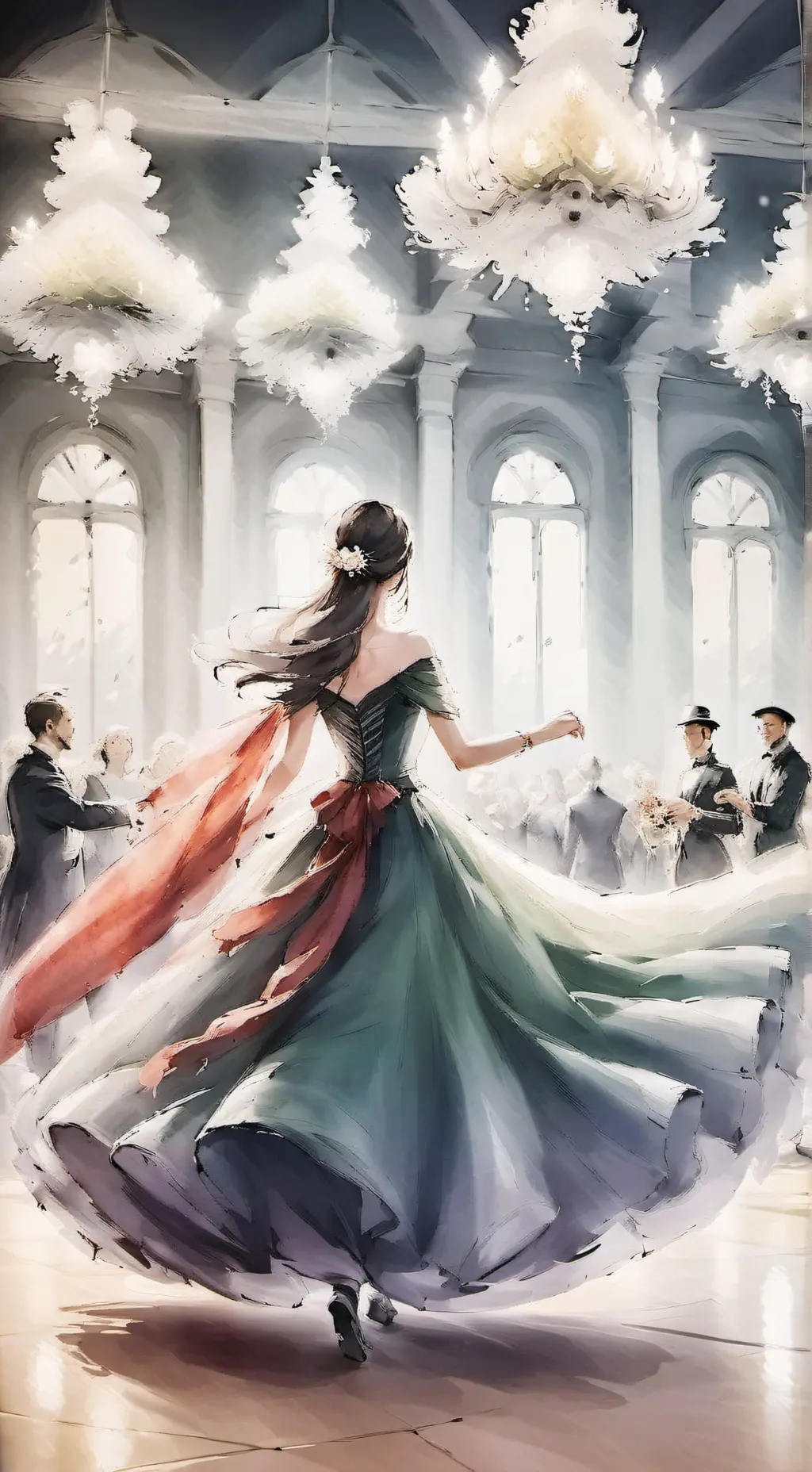 ai character: the ball background