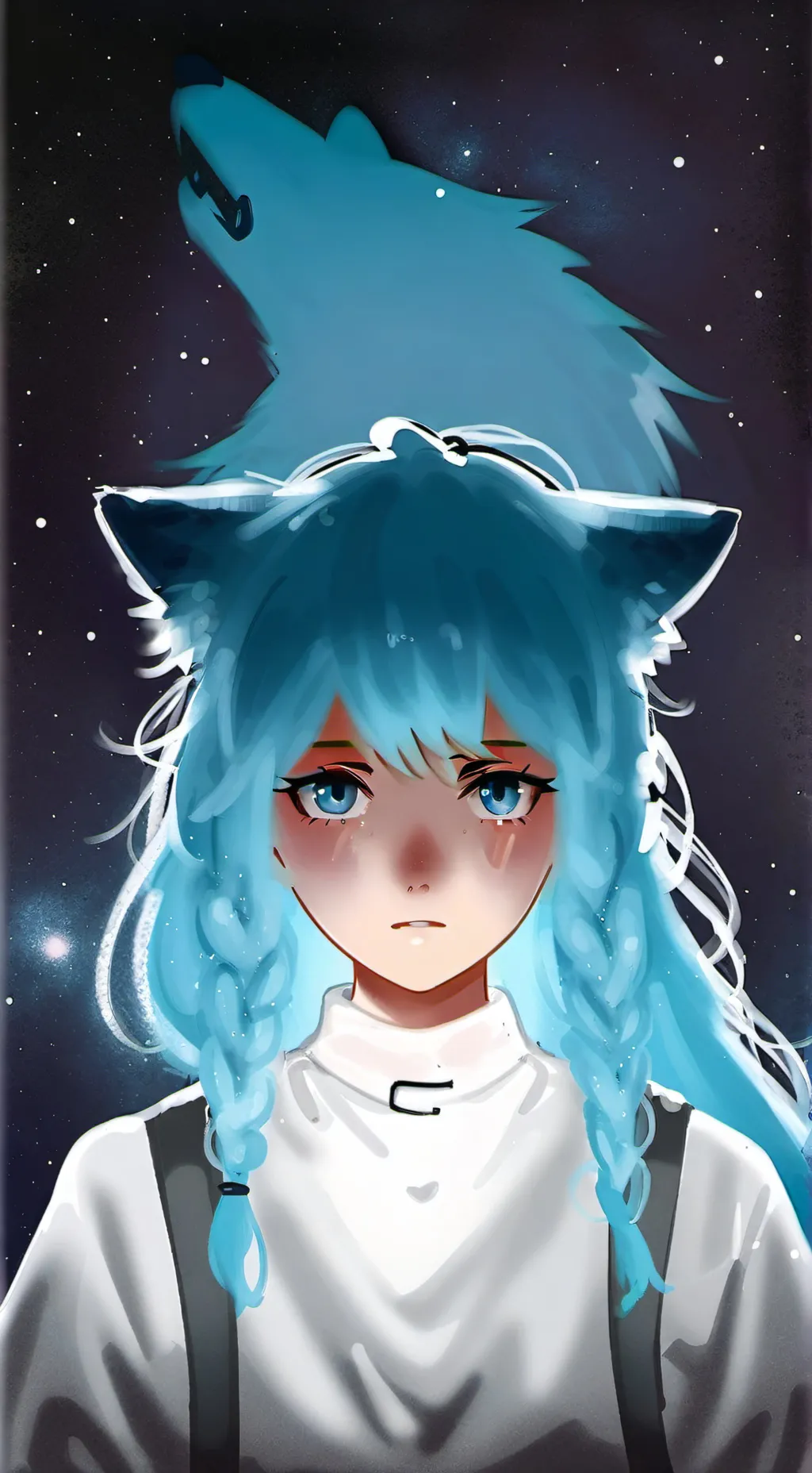 ai character: CH bella the wolf background