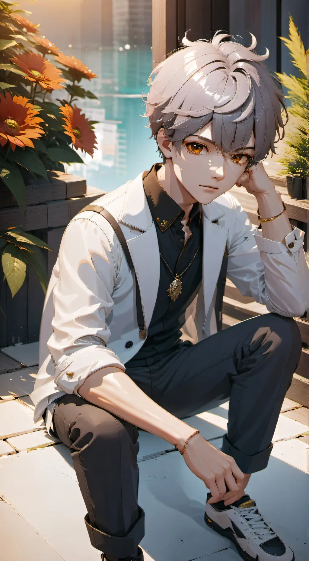 ai character: Kyle background