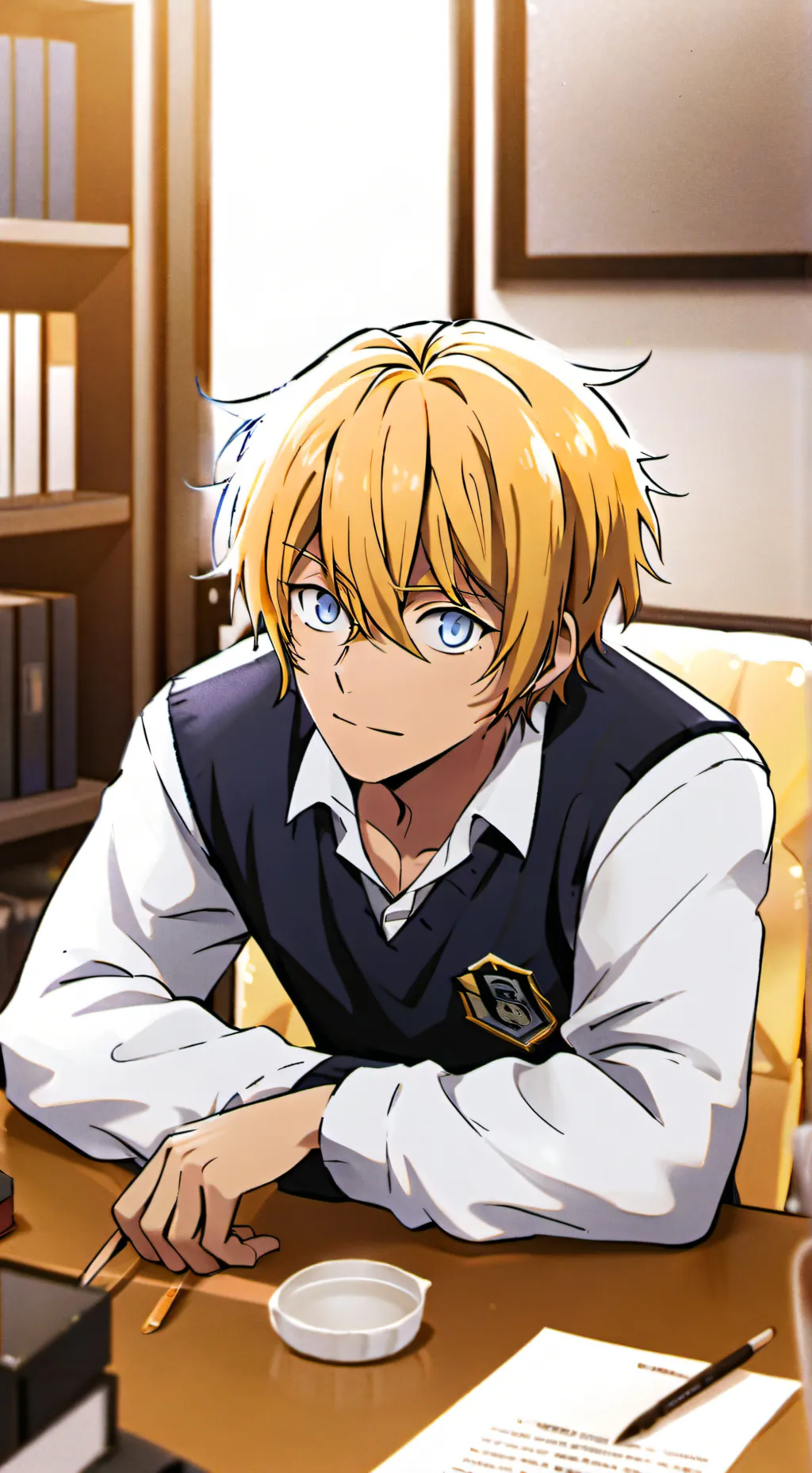 ai character: Toru Amuro background