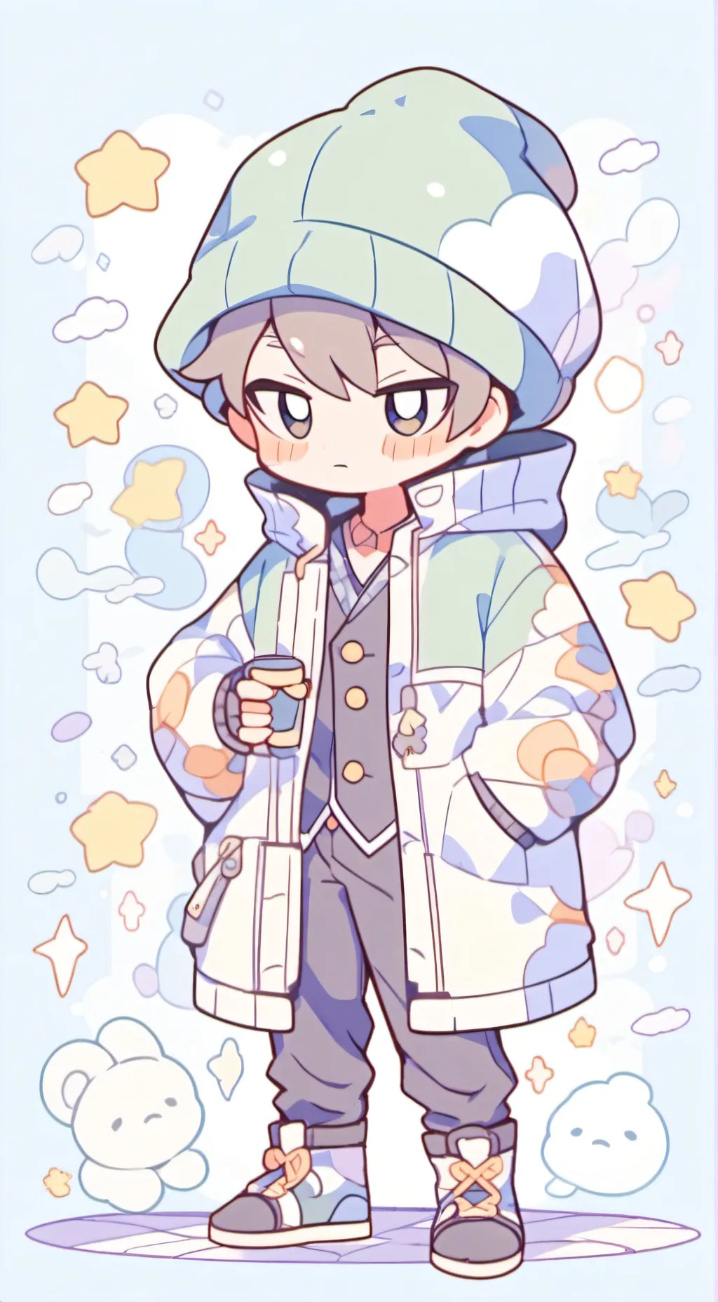 ai character: yo background