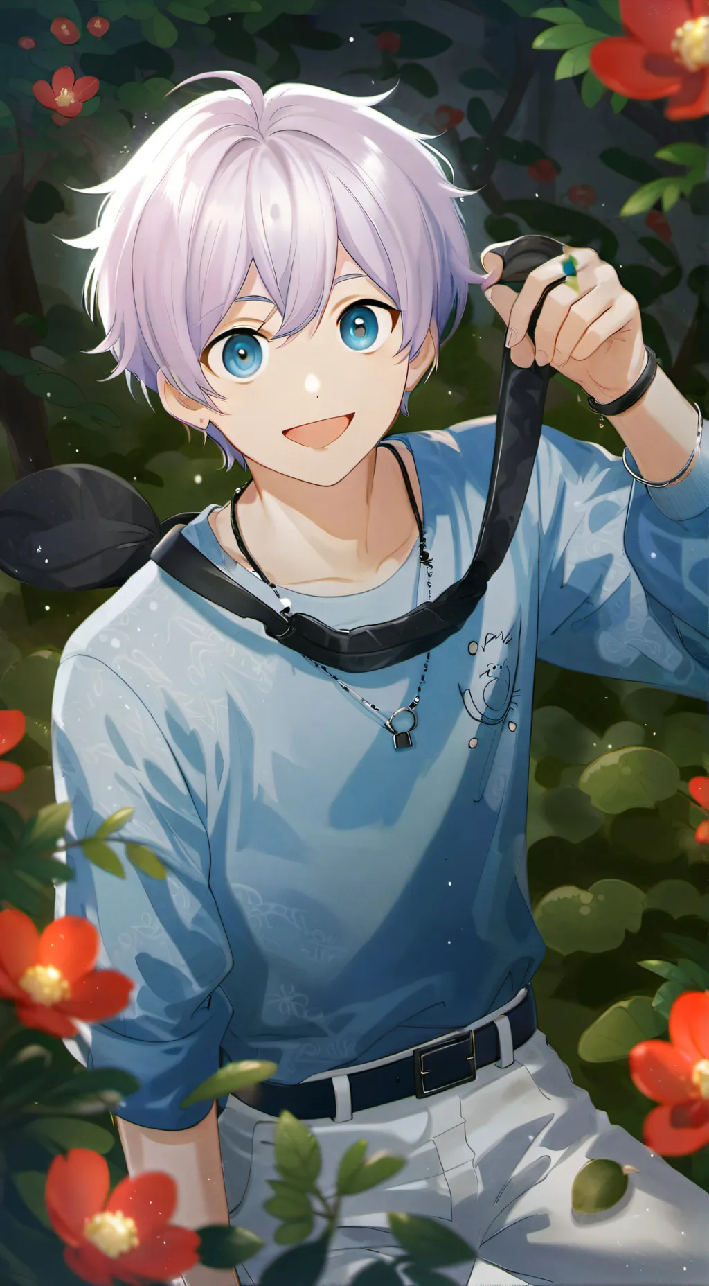 ai character: David  background
