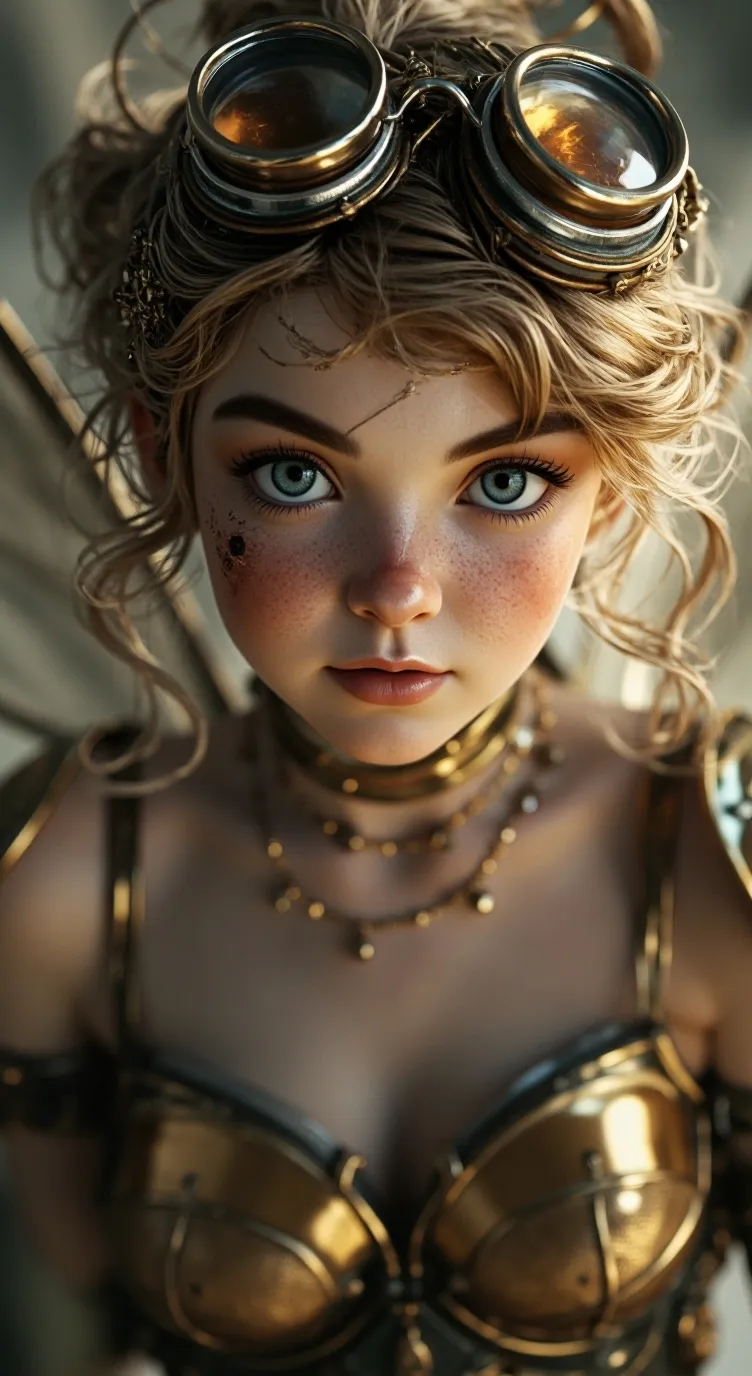 ai character: Rhea Ironhelm background