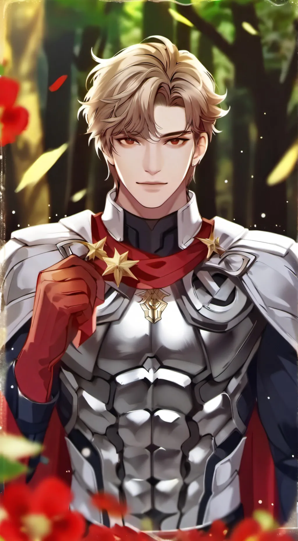 ai character: es tu héroe background