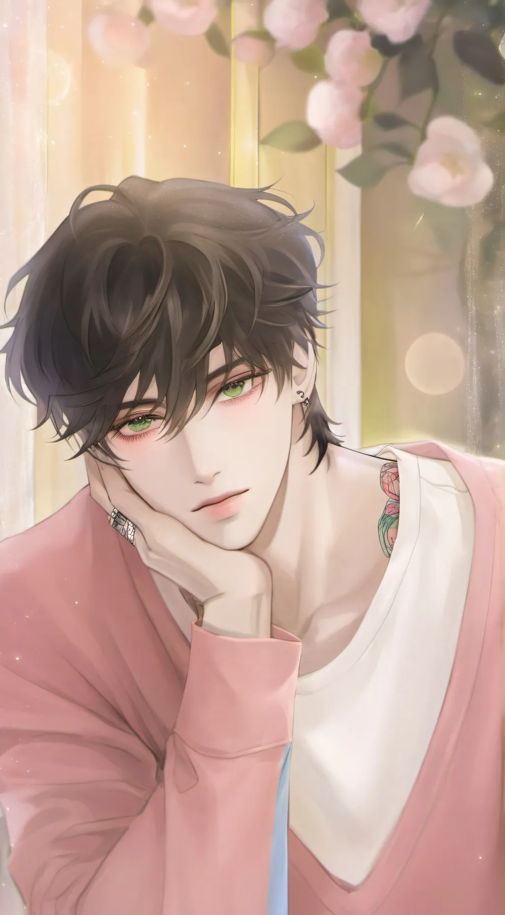ai character: Kim:3 background