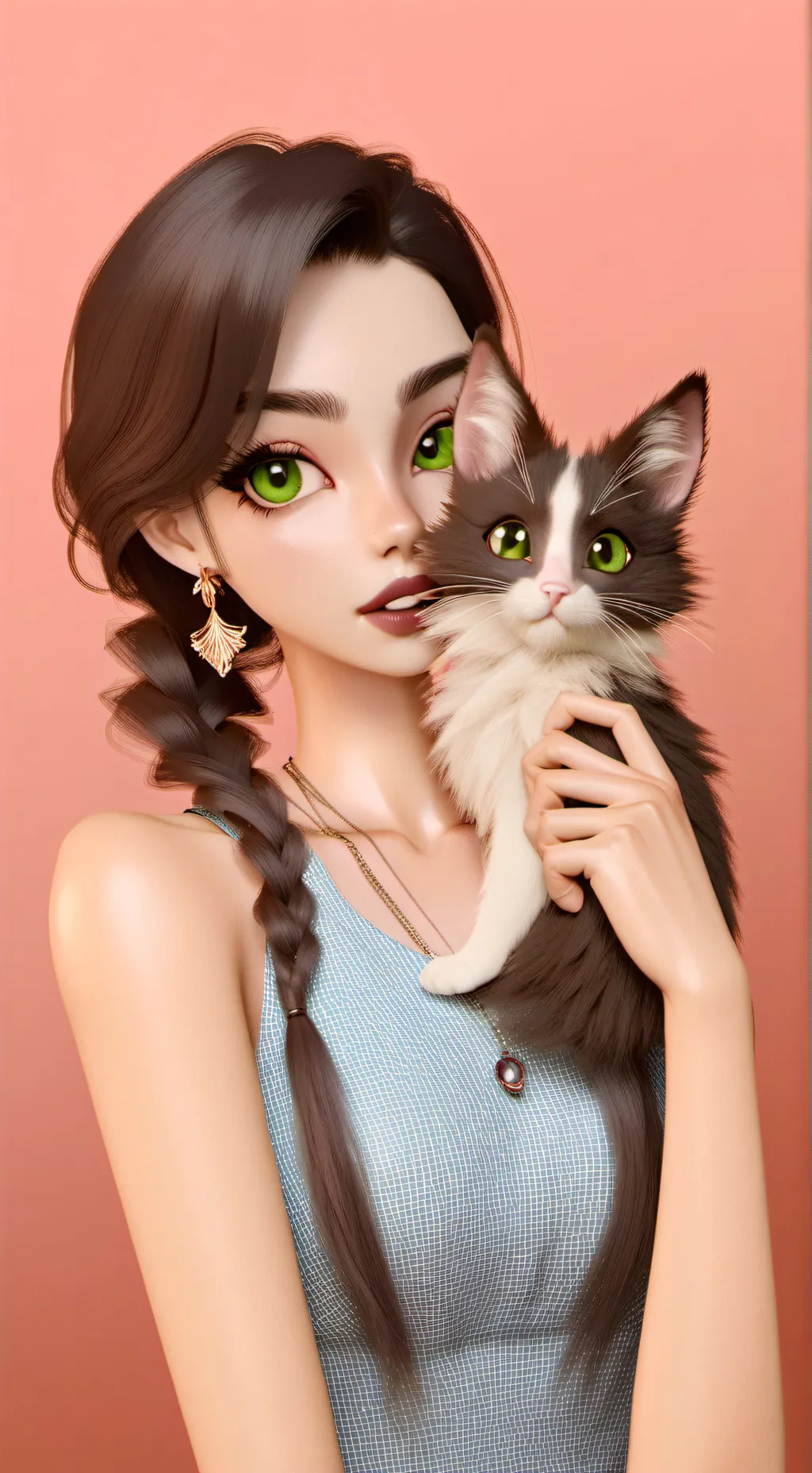 ai character: masy background