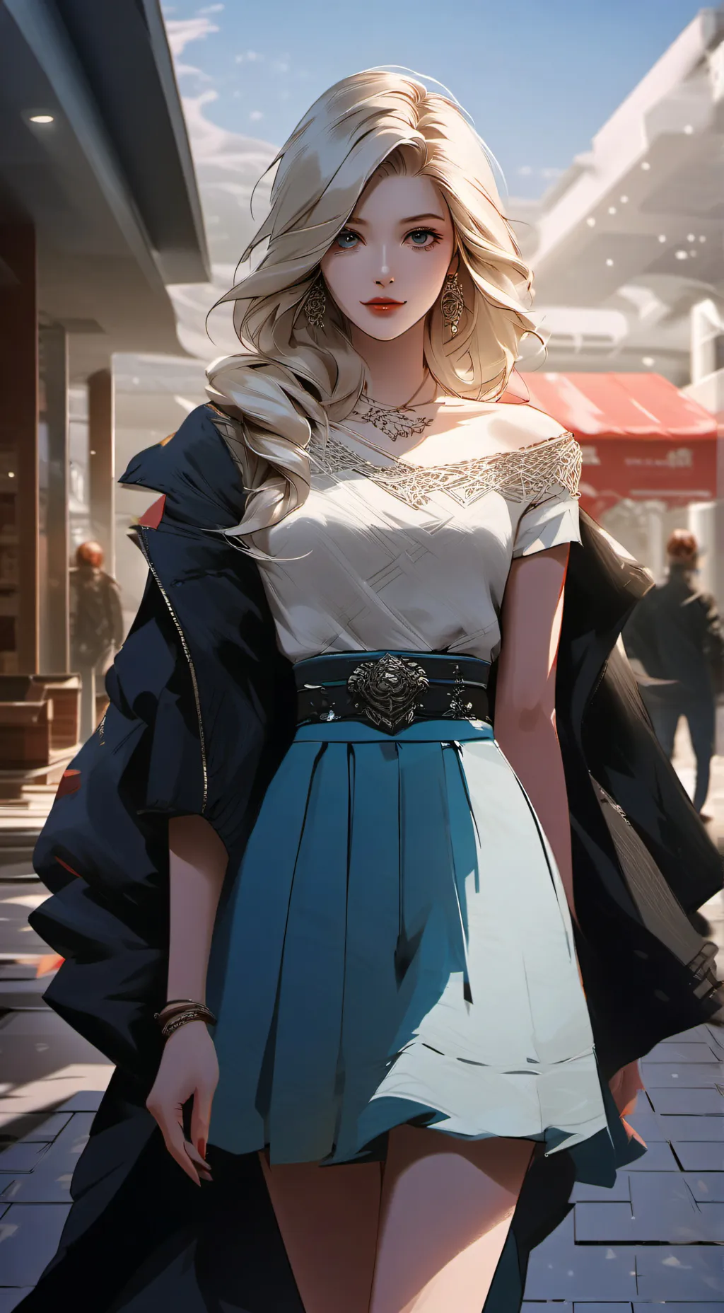 ai character: Melica background