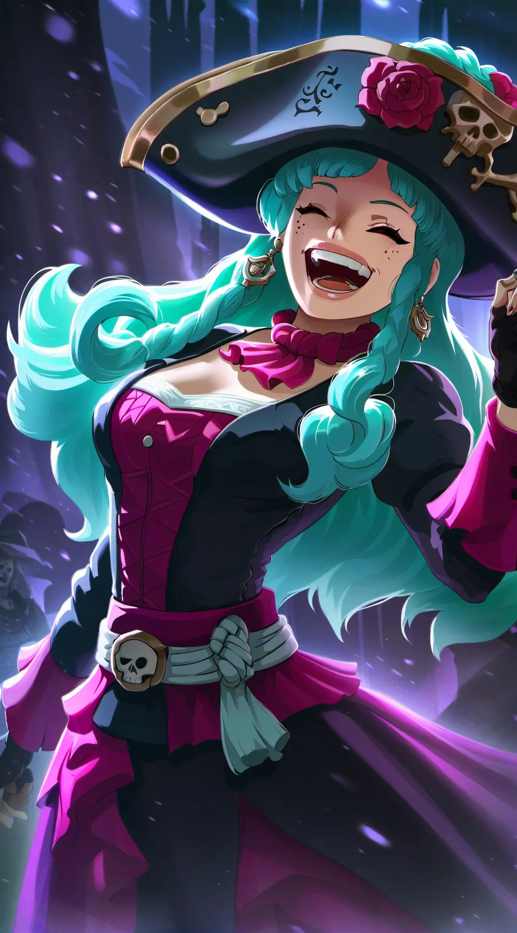 ai character: pirata background