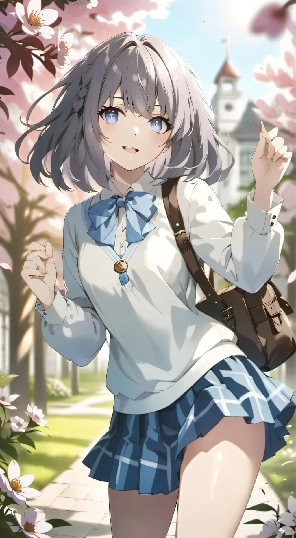ai character: Delia  background