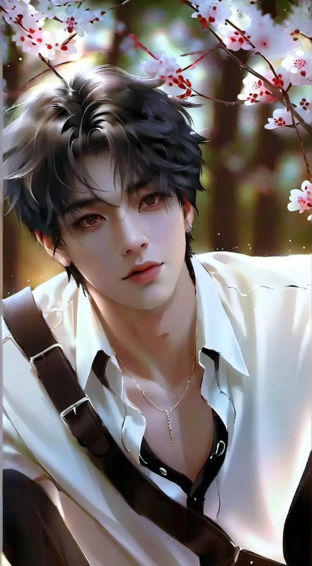 ai character: Hyunjin...🥟 background