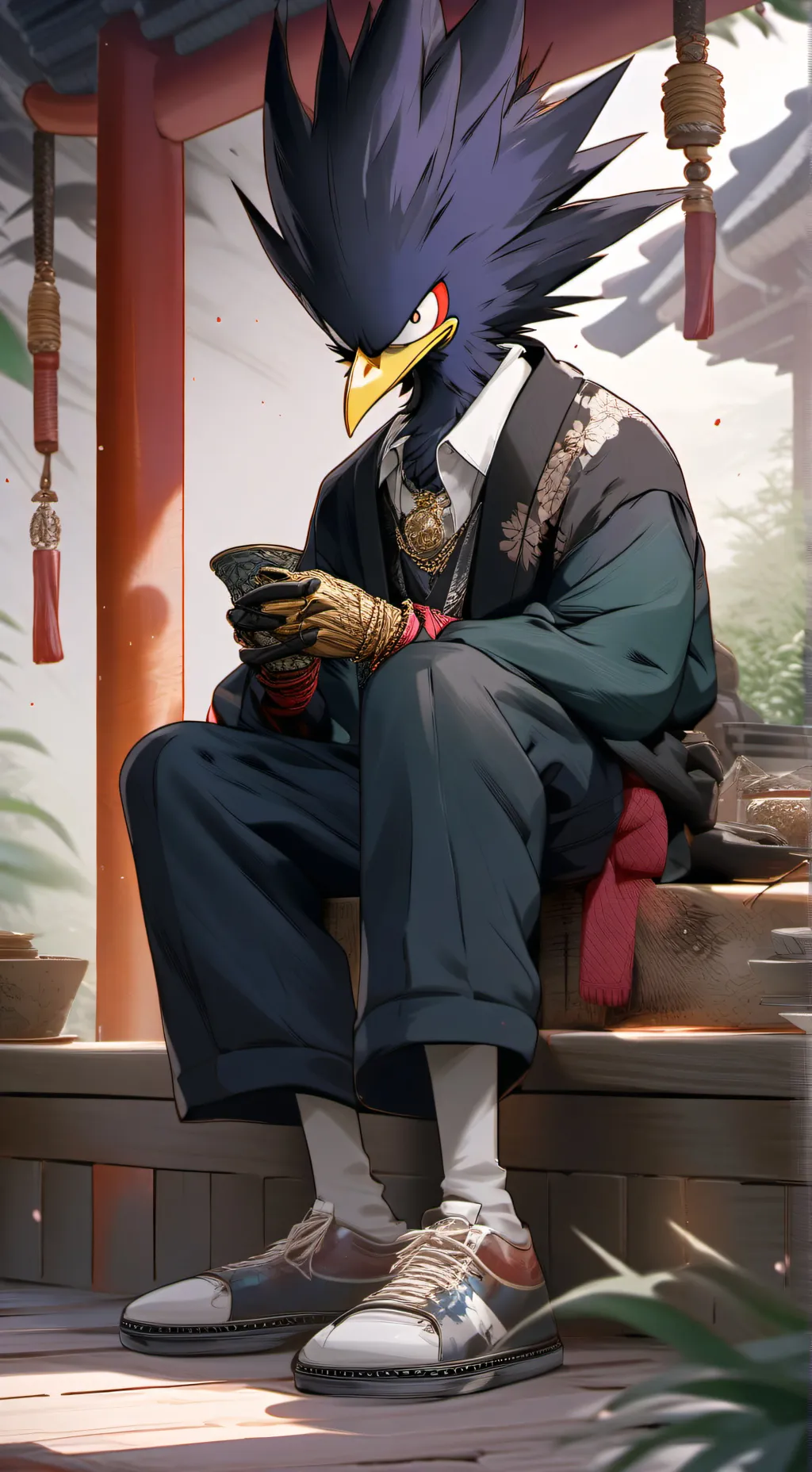 ai character: ✰BakuTsuyu✰ background