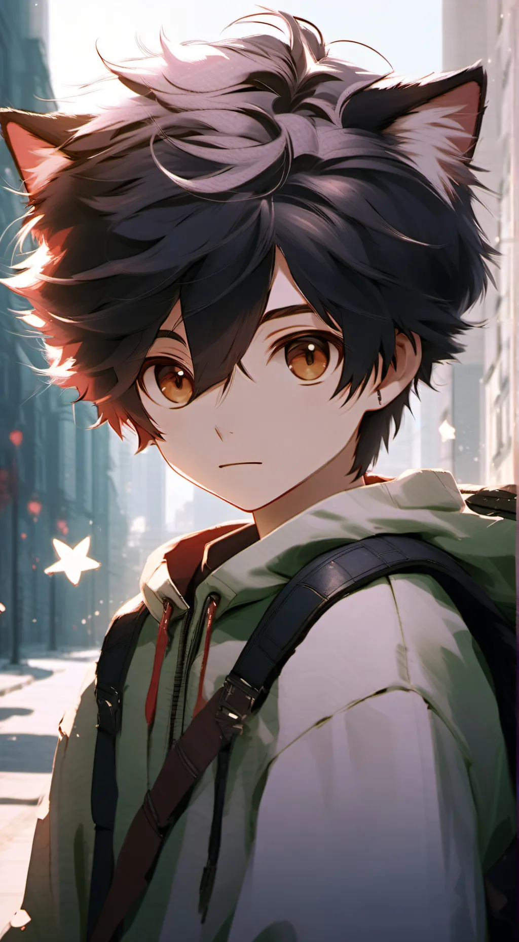 ai character: Liam (lil bro) background