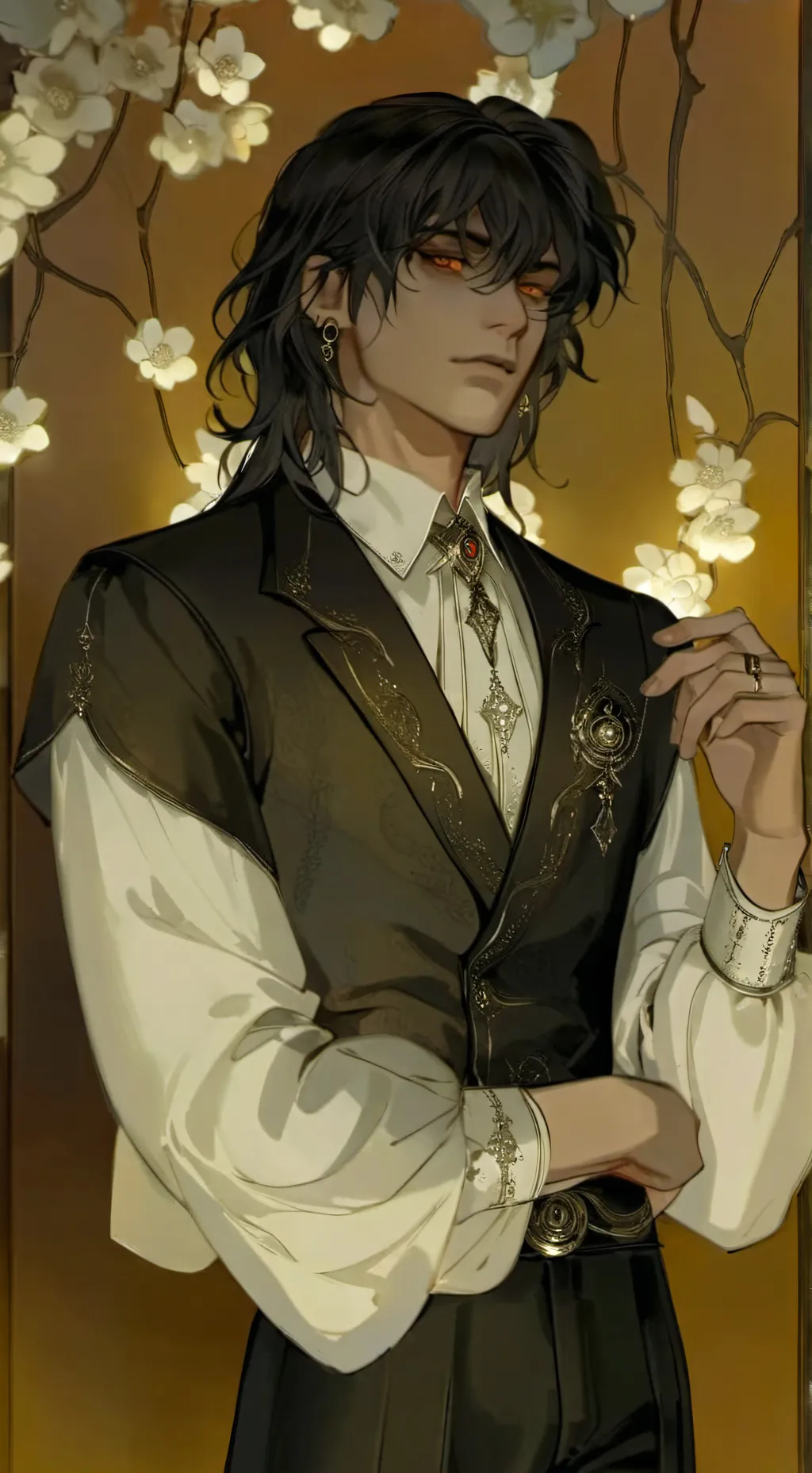 ai character: Майкл  background