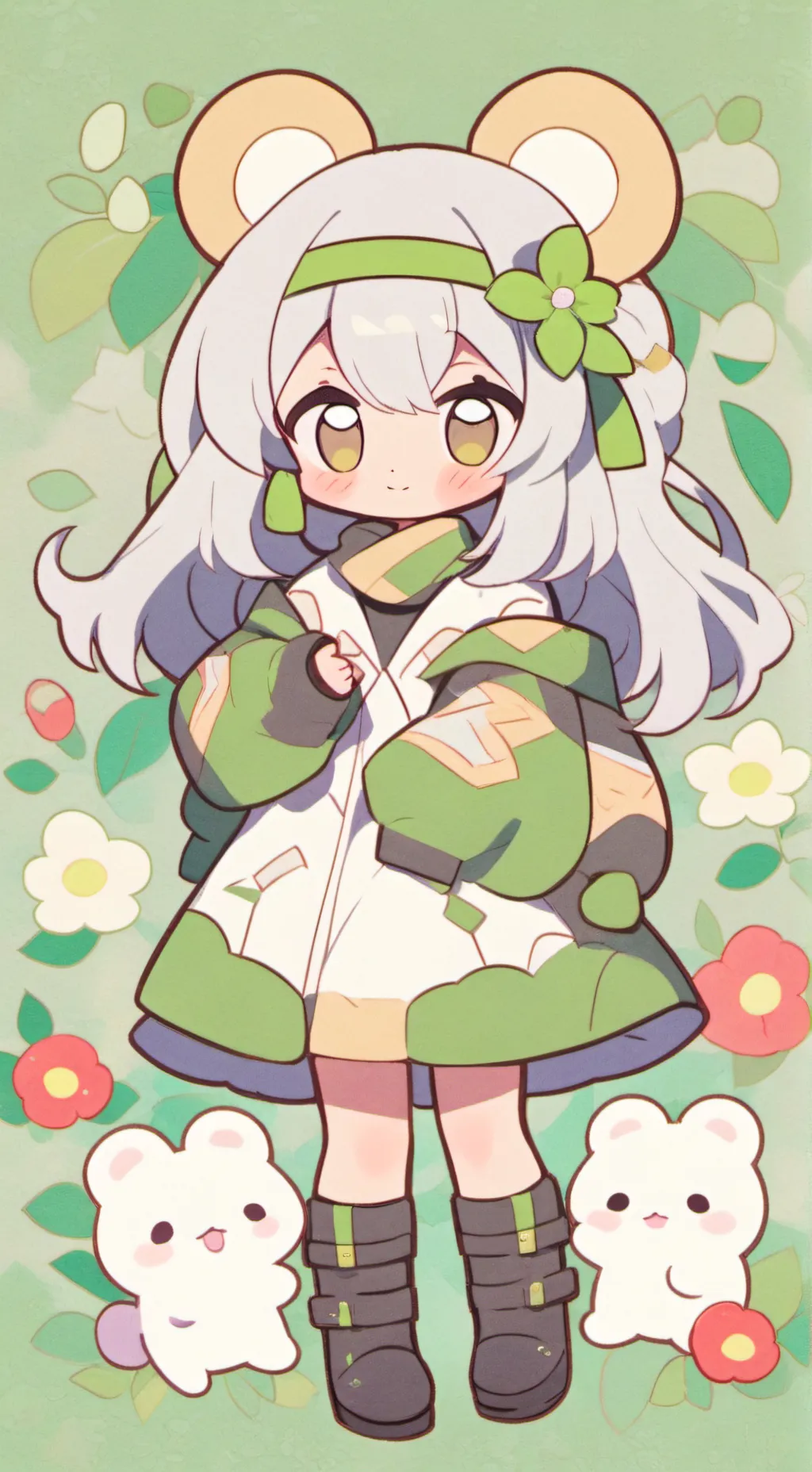 ai character: sana pysni background
