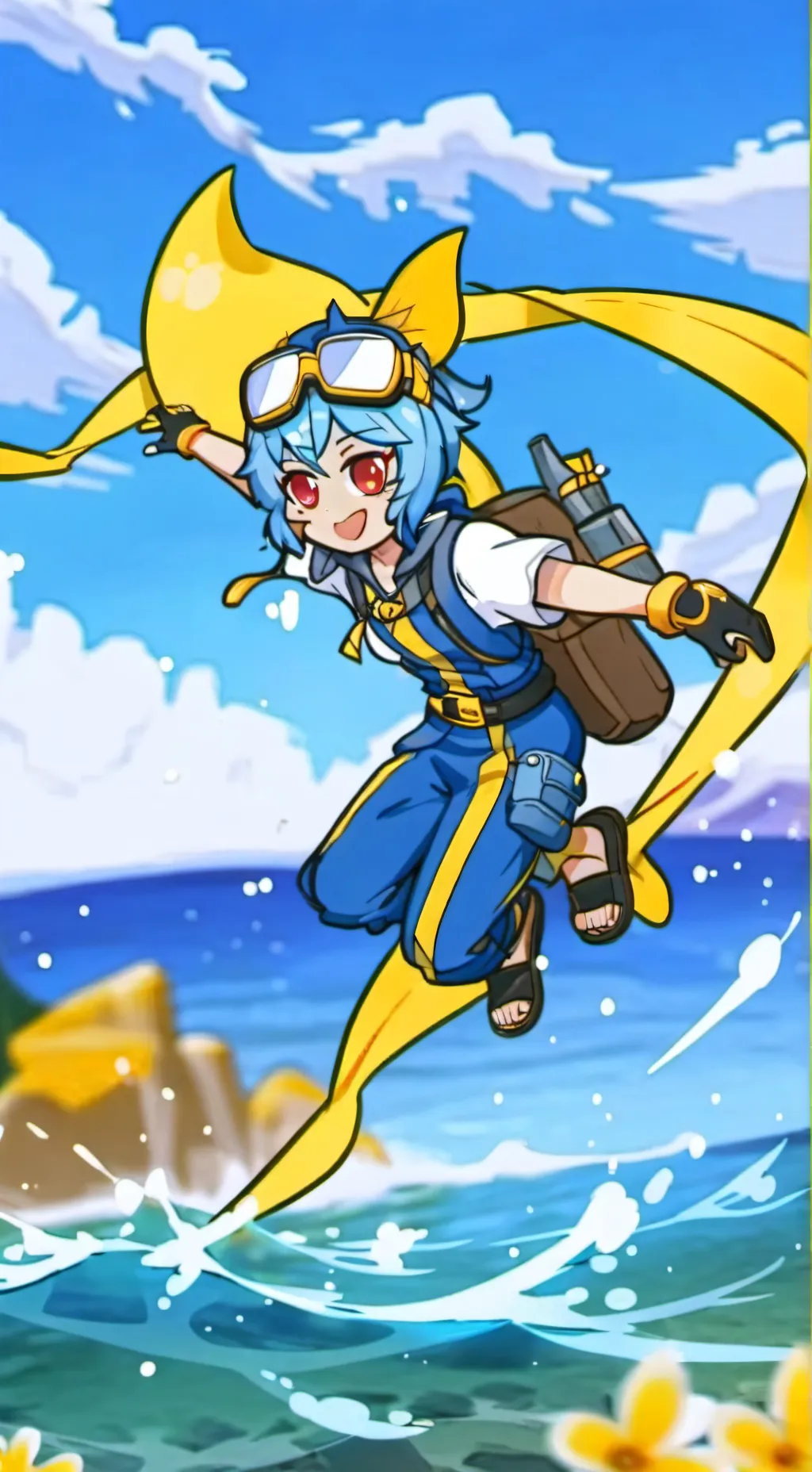 ai character: Maria background