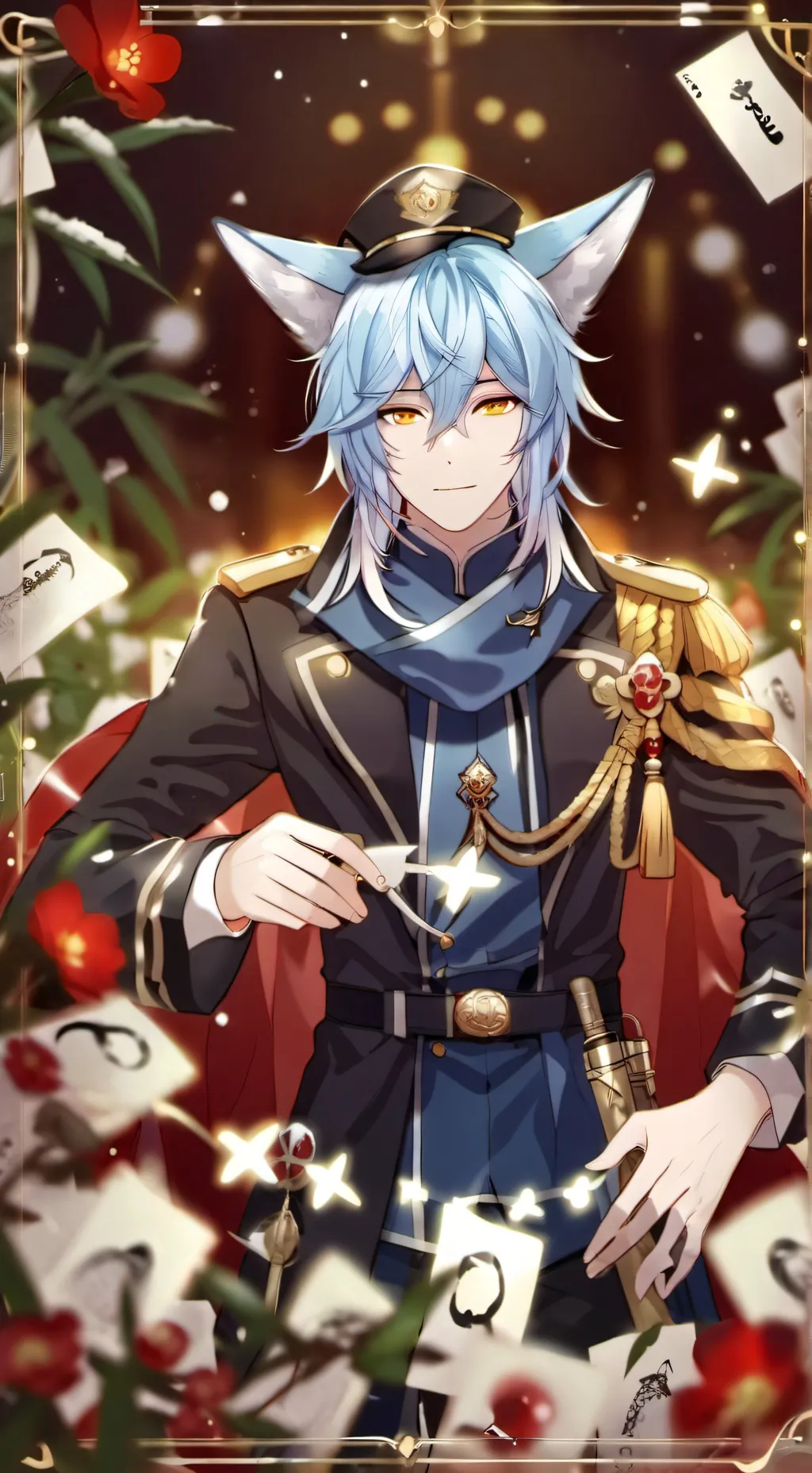 ai character: Officer Max background