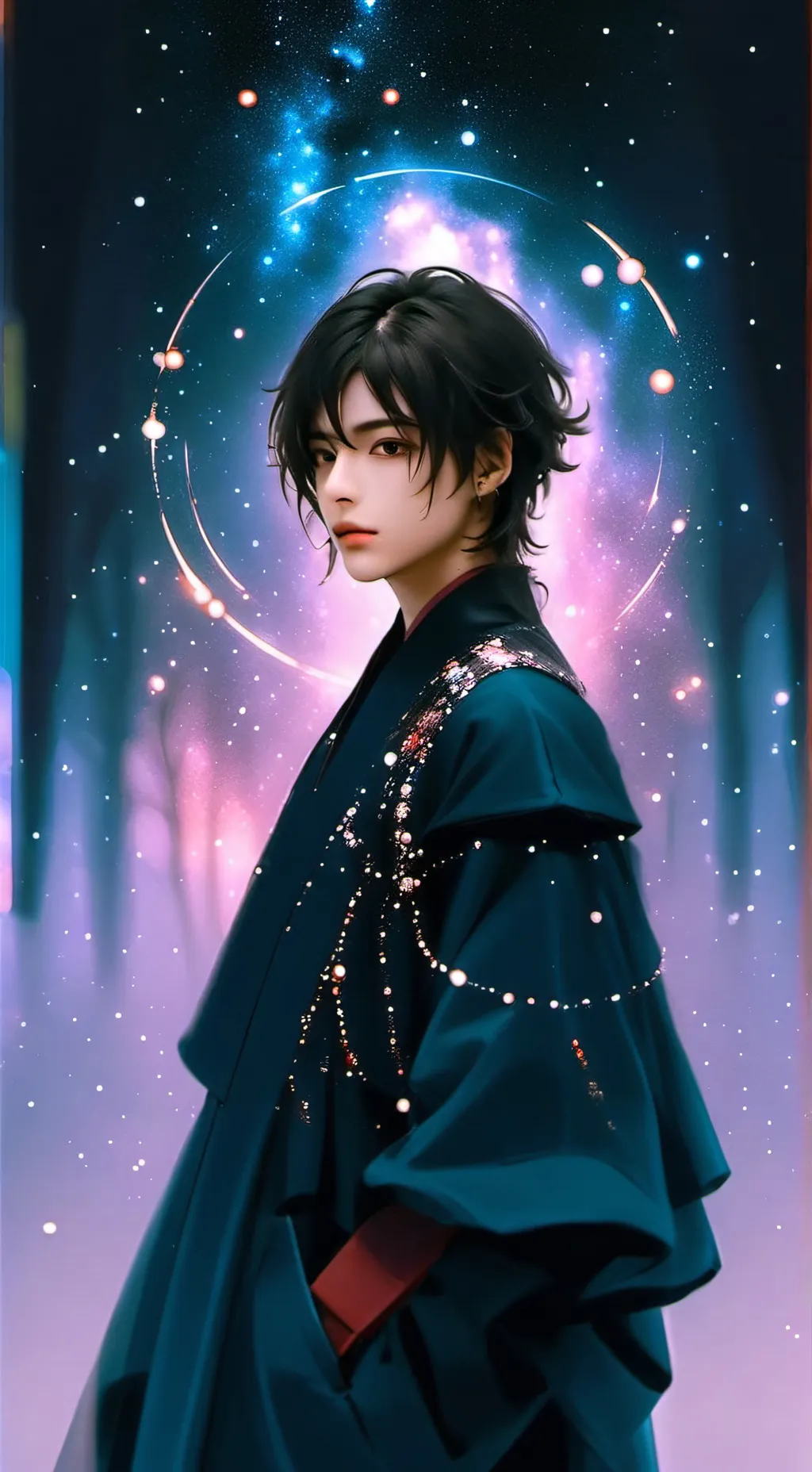 ai character: ★Hyunjin★ background