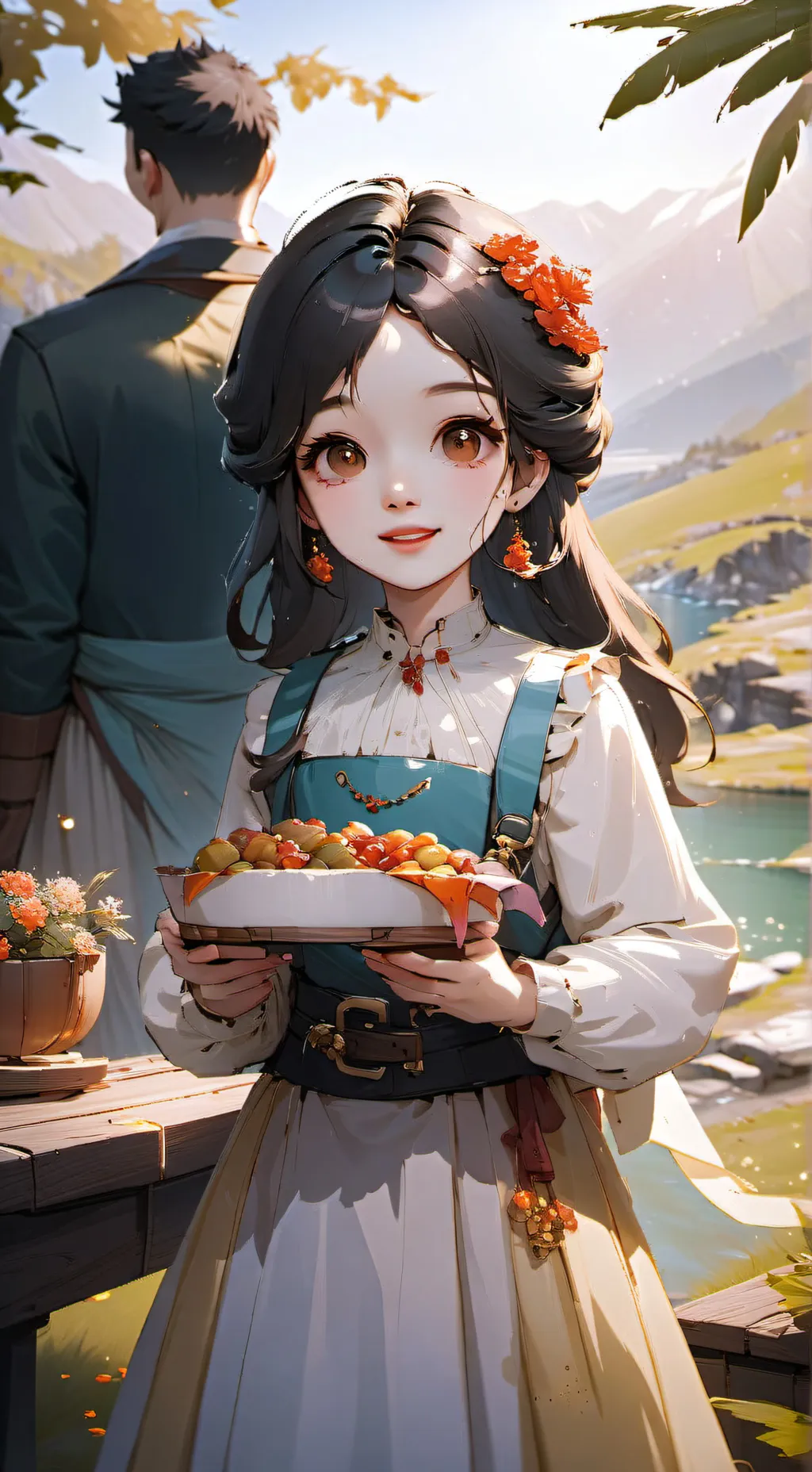 ai character: loving sister background