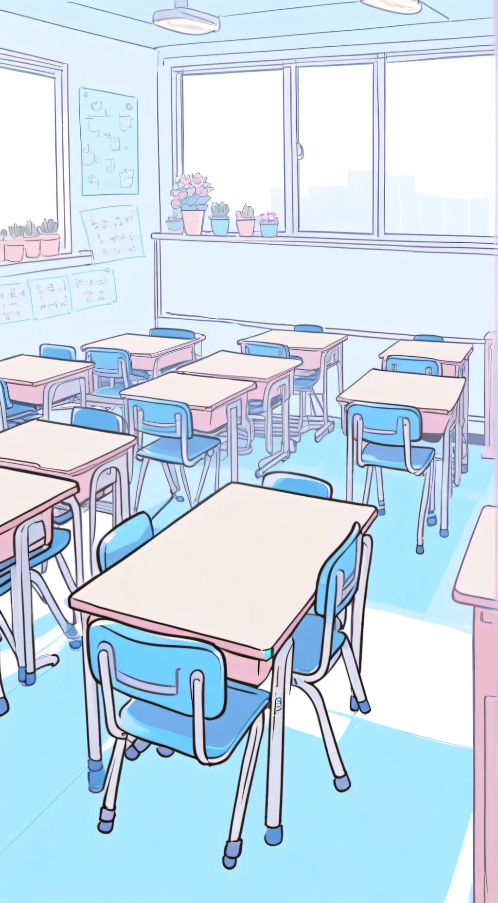 ai character: RES (ur school) background