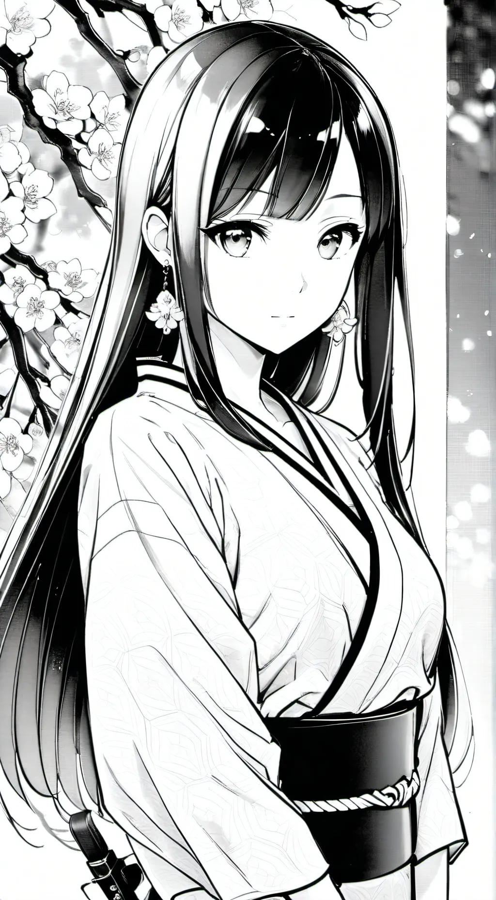 ai character: moco Zen-in  background