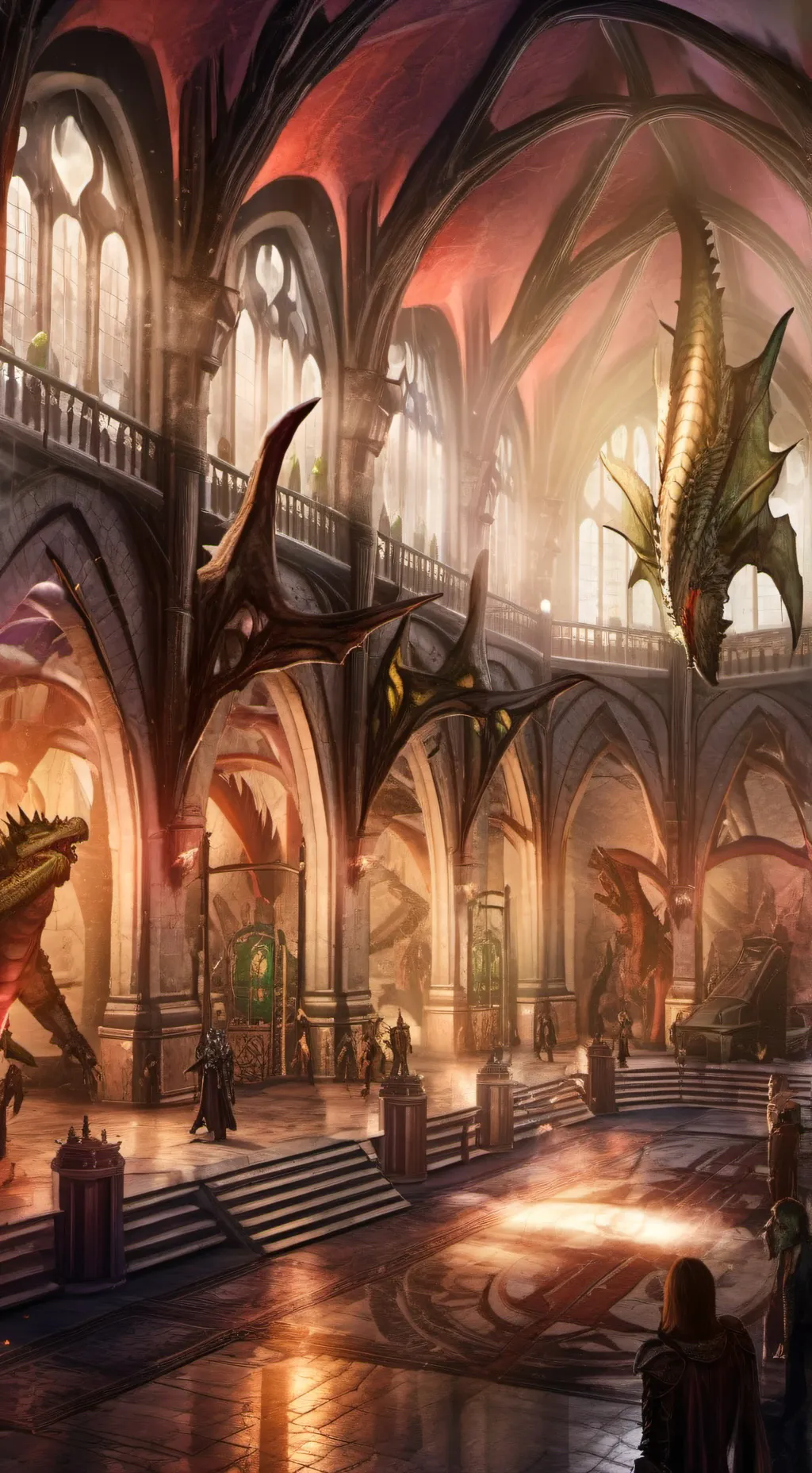 ai character: Monster Auction background