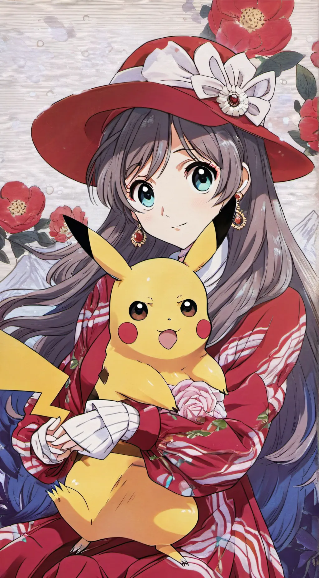 ai character: pokemon badge background