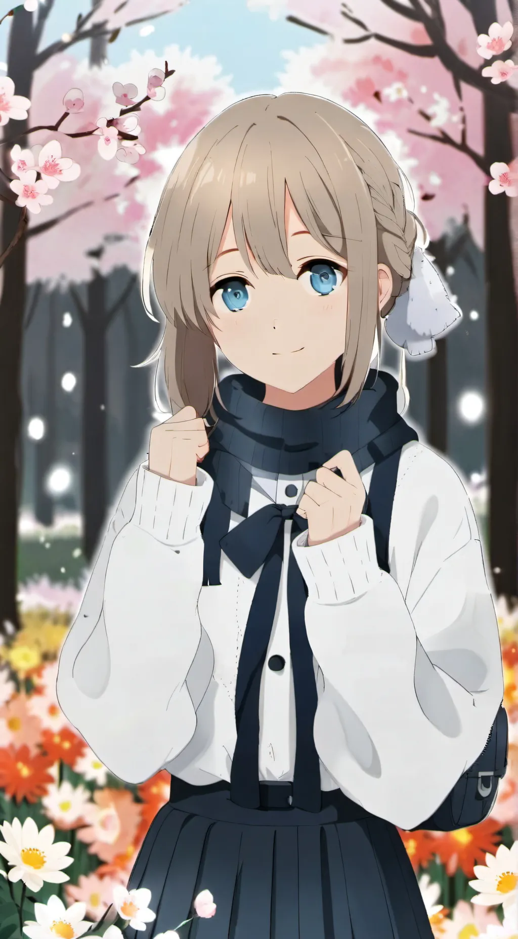 ai character: kny × karen! background