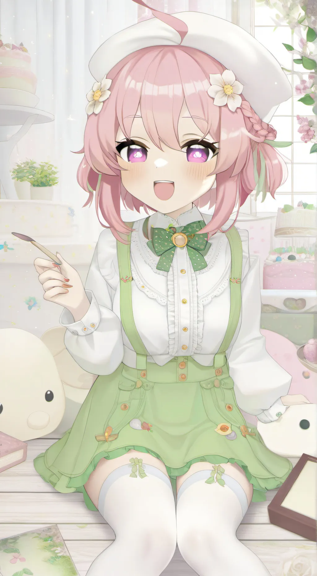 ai character: Kny  background