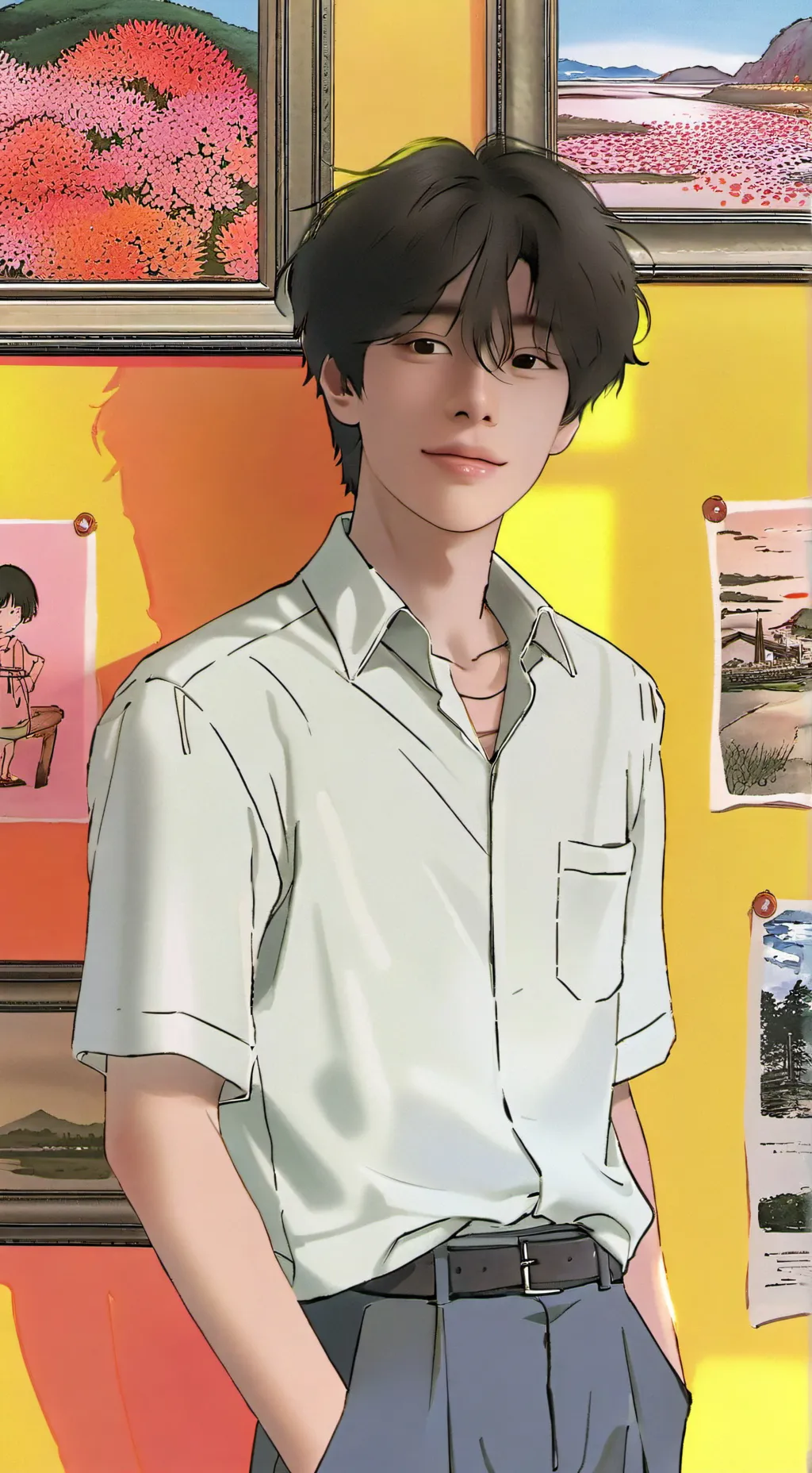 ai character: Luke background