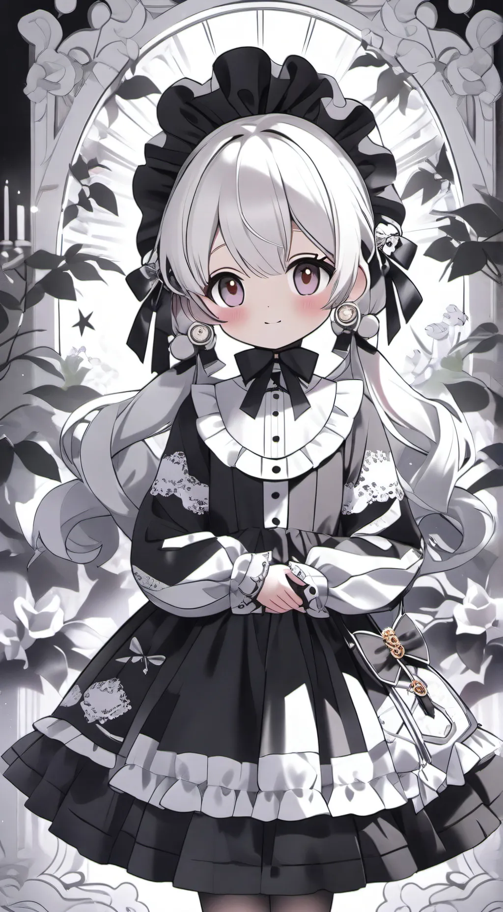 ai character: grow a garden background