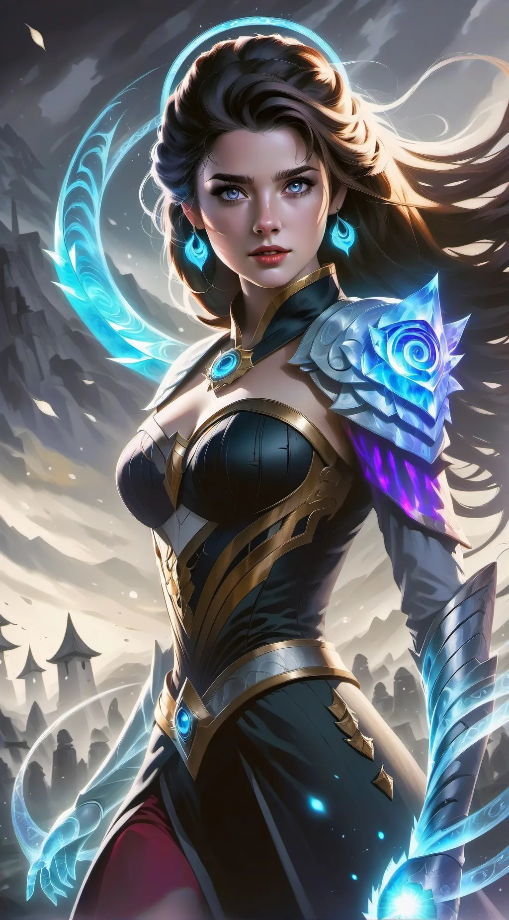 ai character: warrior allana background